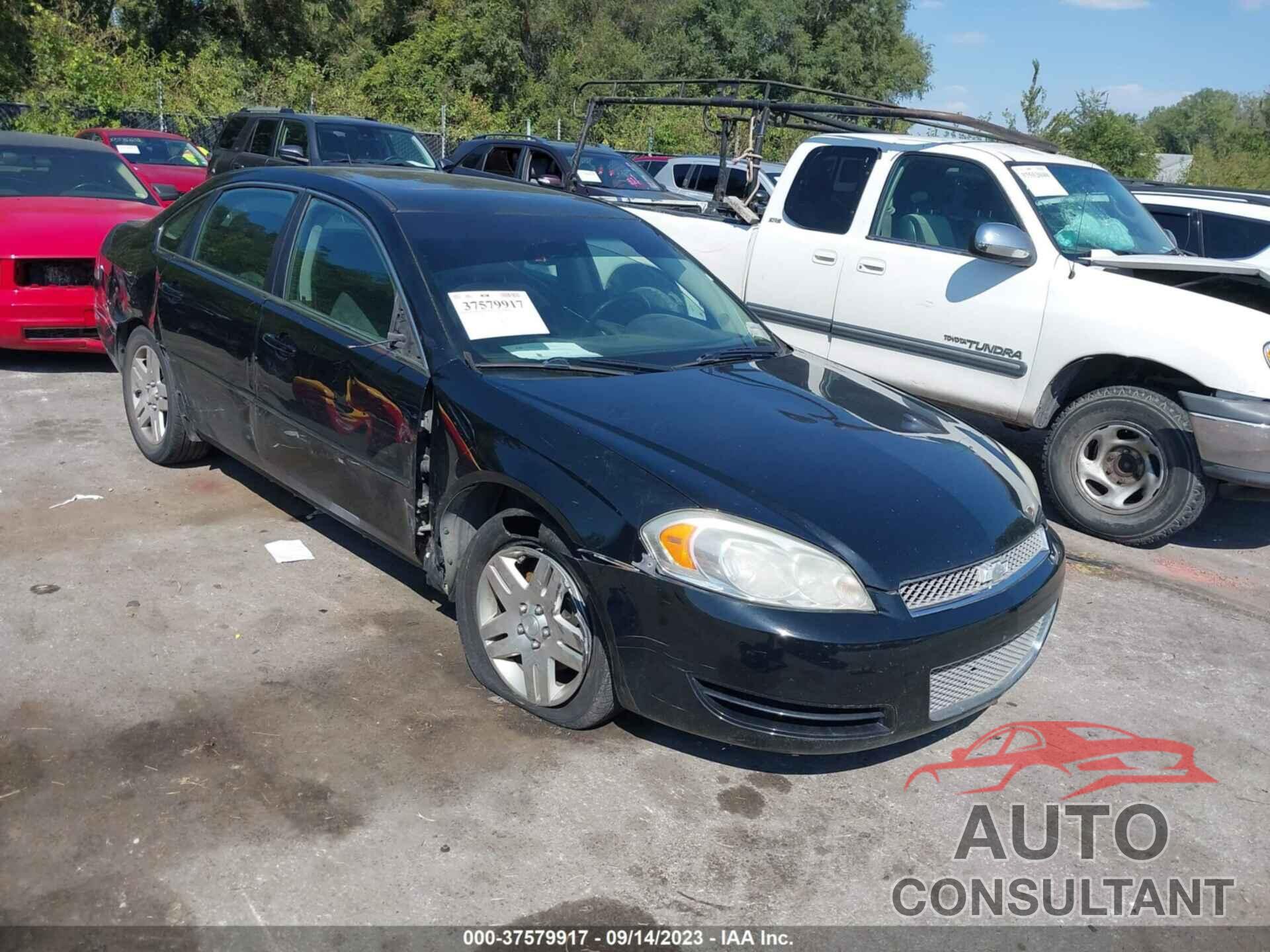 CHEVROLET IMPALA 2013 - 2G1WG5E37D1233706