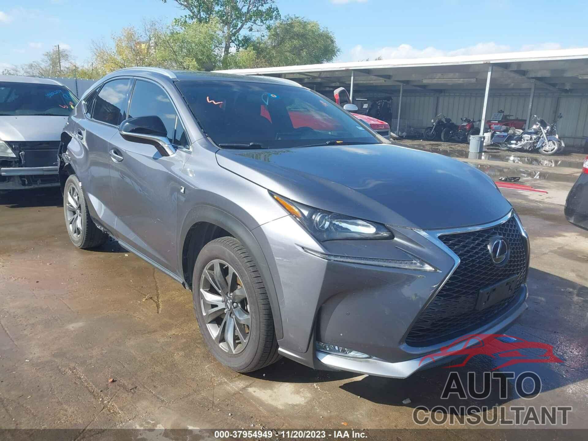 LEXUS NX 200T 2017 - JTJYARBZ2H2073044