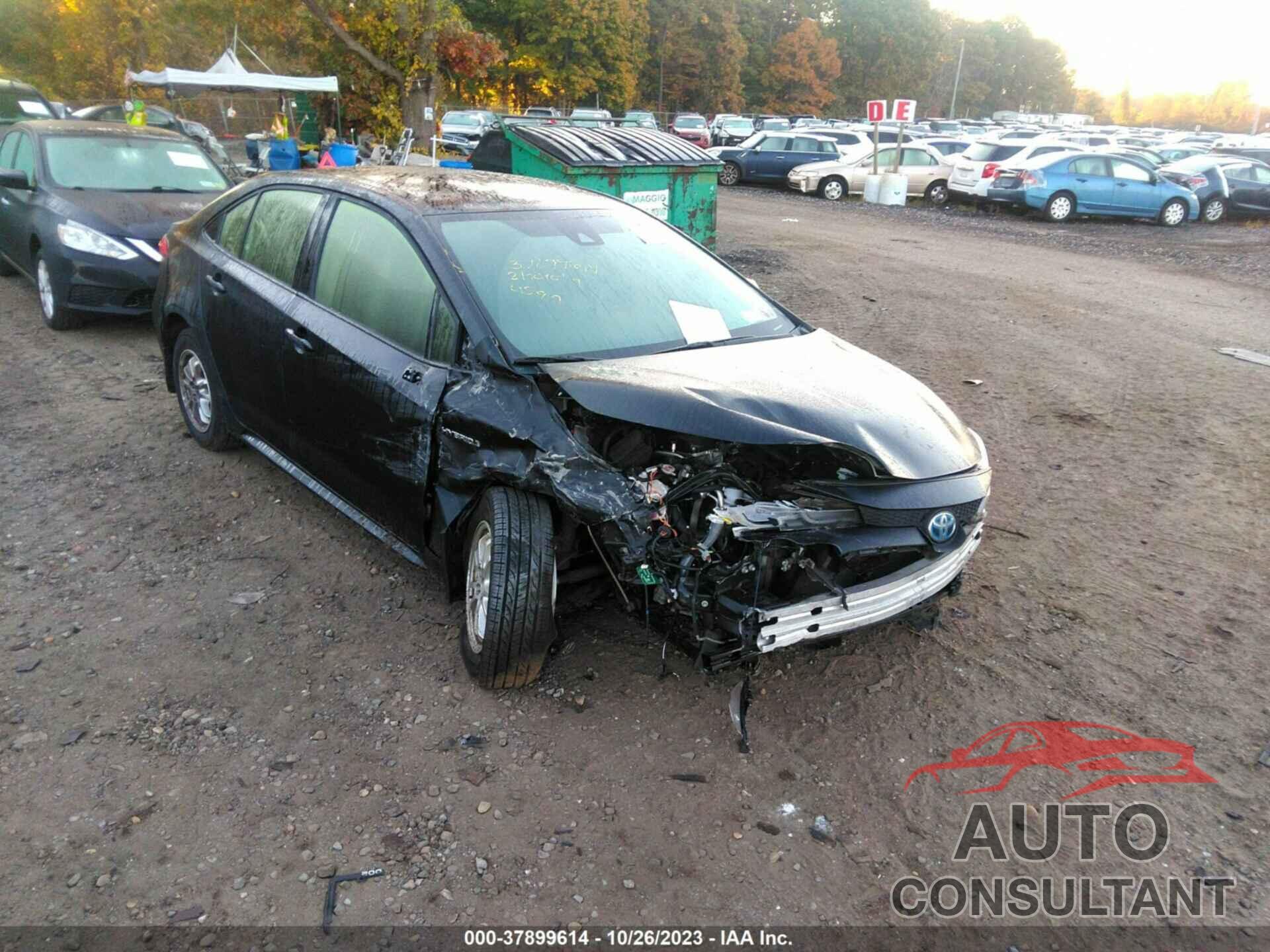 TOYOTA COROLLA 2021 - JTDEAMDE4MJ013639