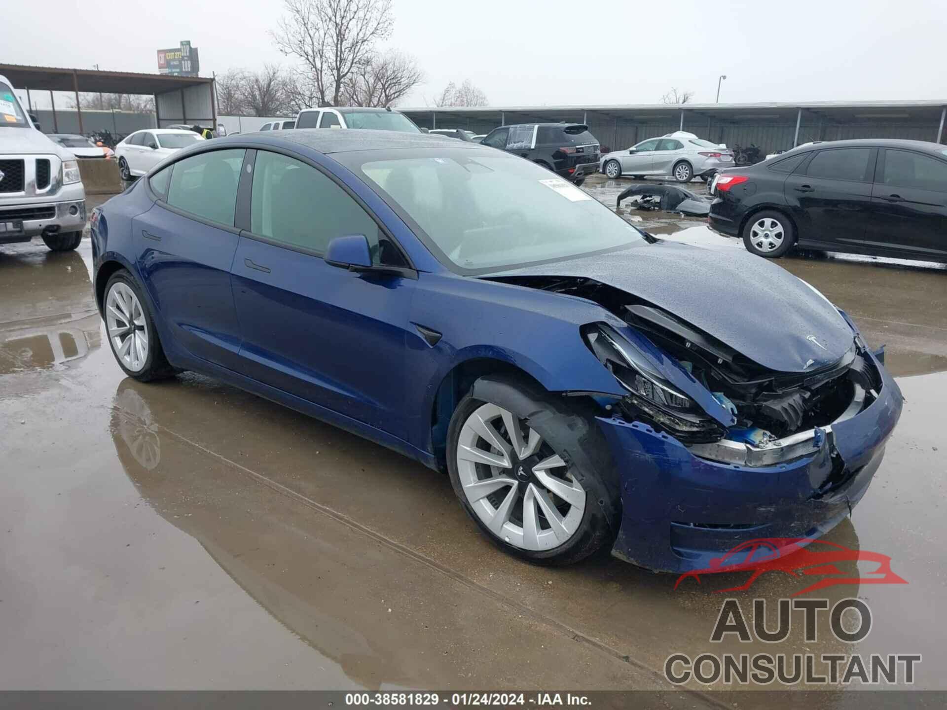 TESLA MODEL 3 2022 - 5YJ3E1EB0NF204031
