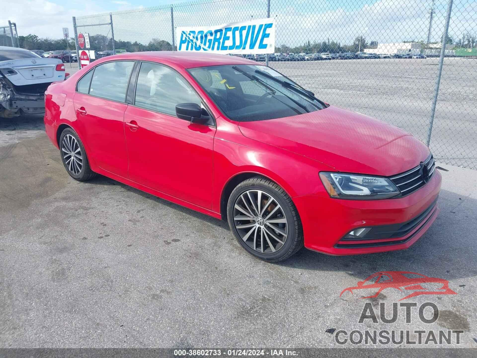VOLKSWAGEN JETTA 2016 - 3VWD17AJ0GM322866