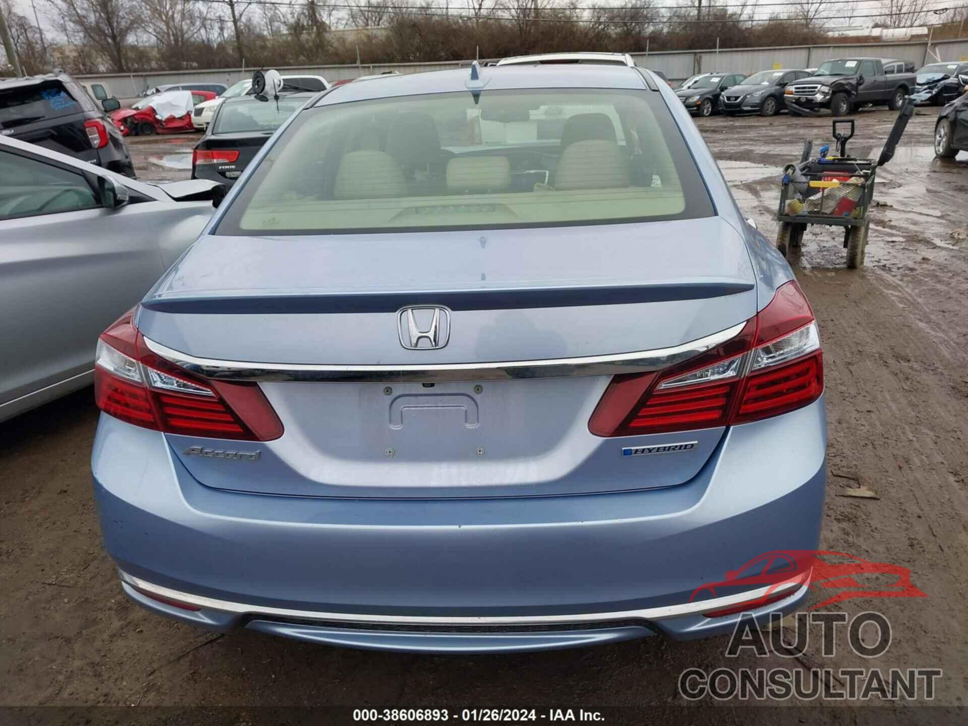 HONDA ACCORD HYBRID 2017 - JHMCR6F58HC005237