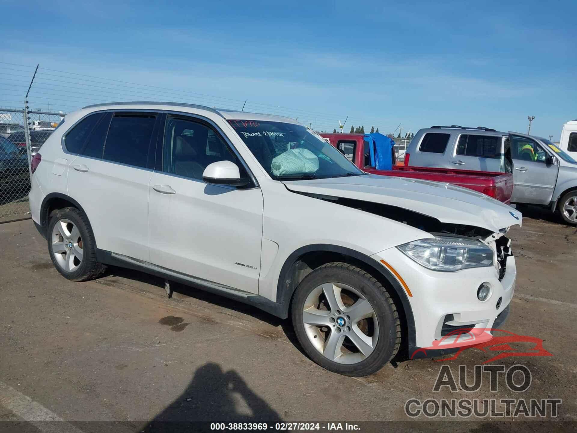 BMW X5 2016 - 5UXKS4C55G0N12833