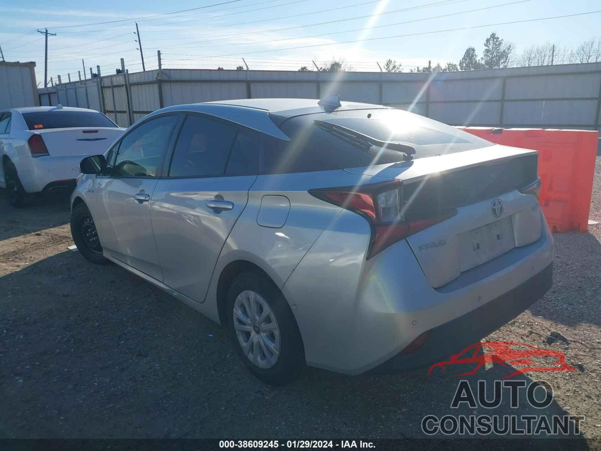 TOYOTA PRIUS 2020 - JTDKARFU8L3114321