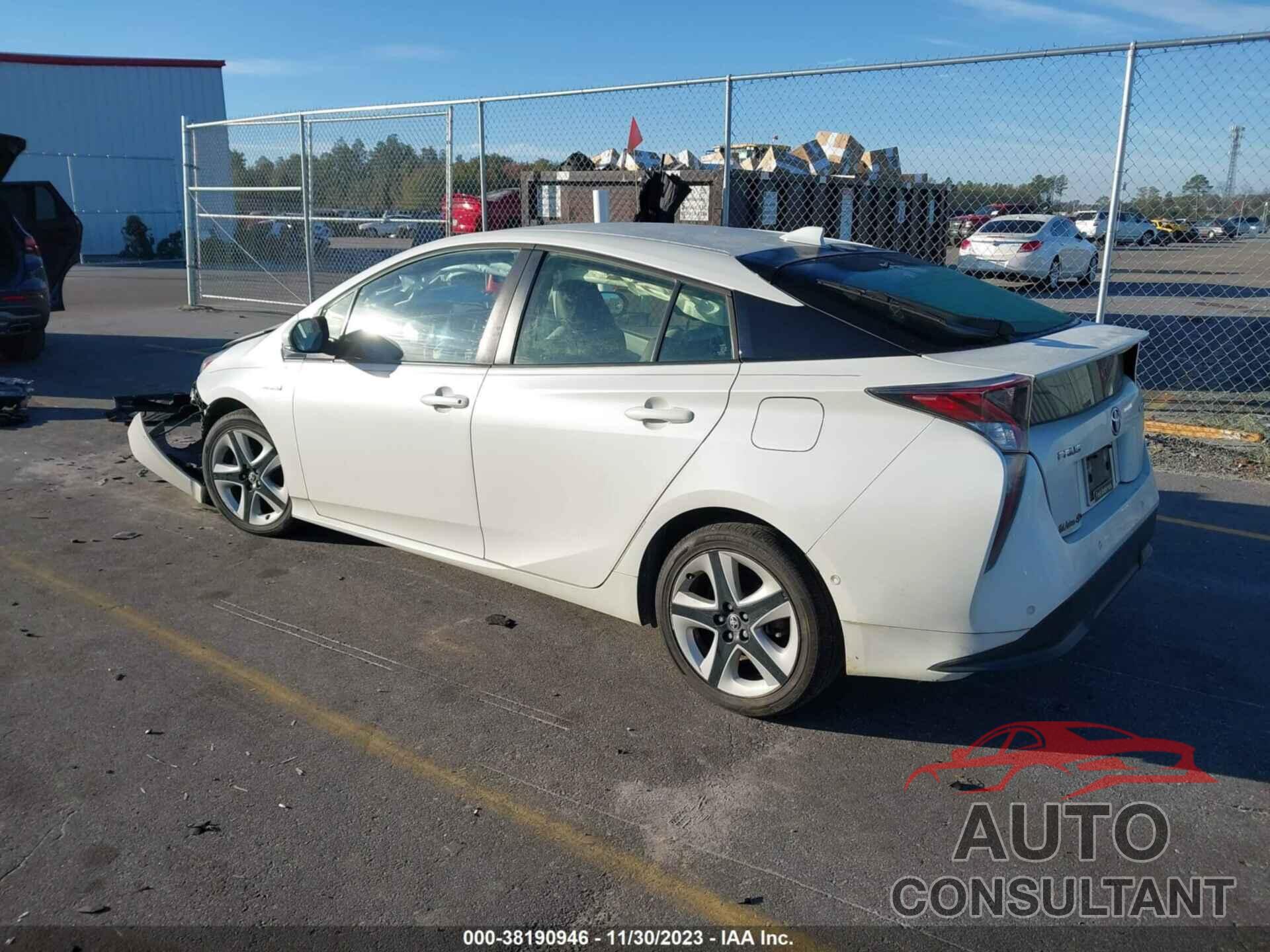 TOYOTA PRIUS 2017 - JTDKARFU4H3047482