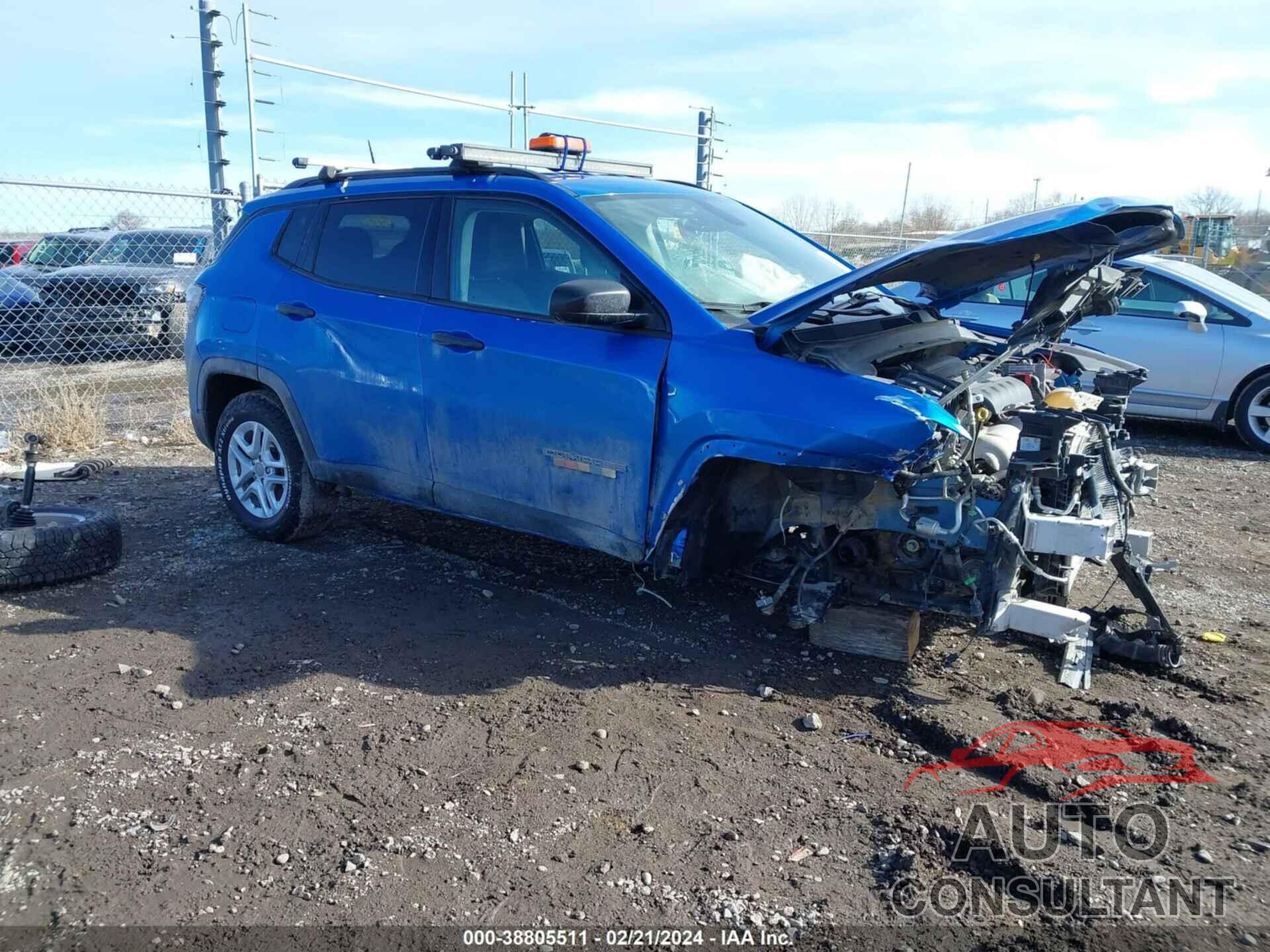 JEEP COMPASS 2017 - 3C4NJDAB5HT658017