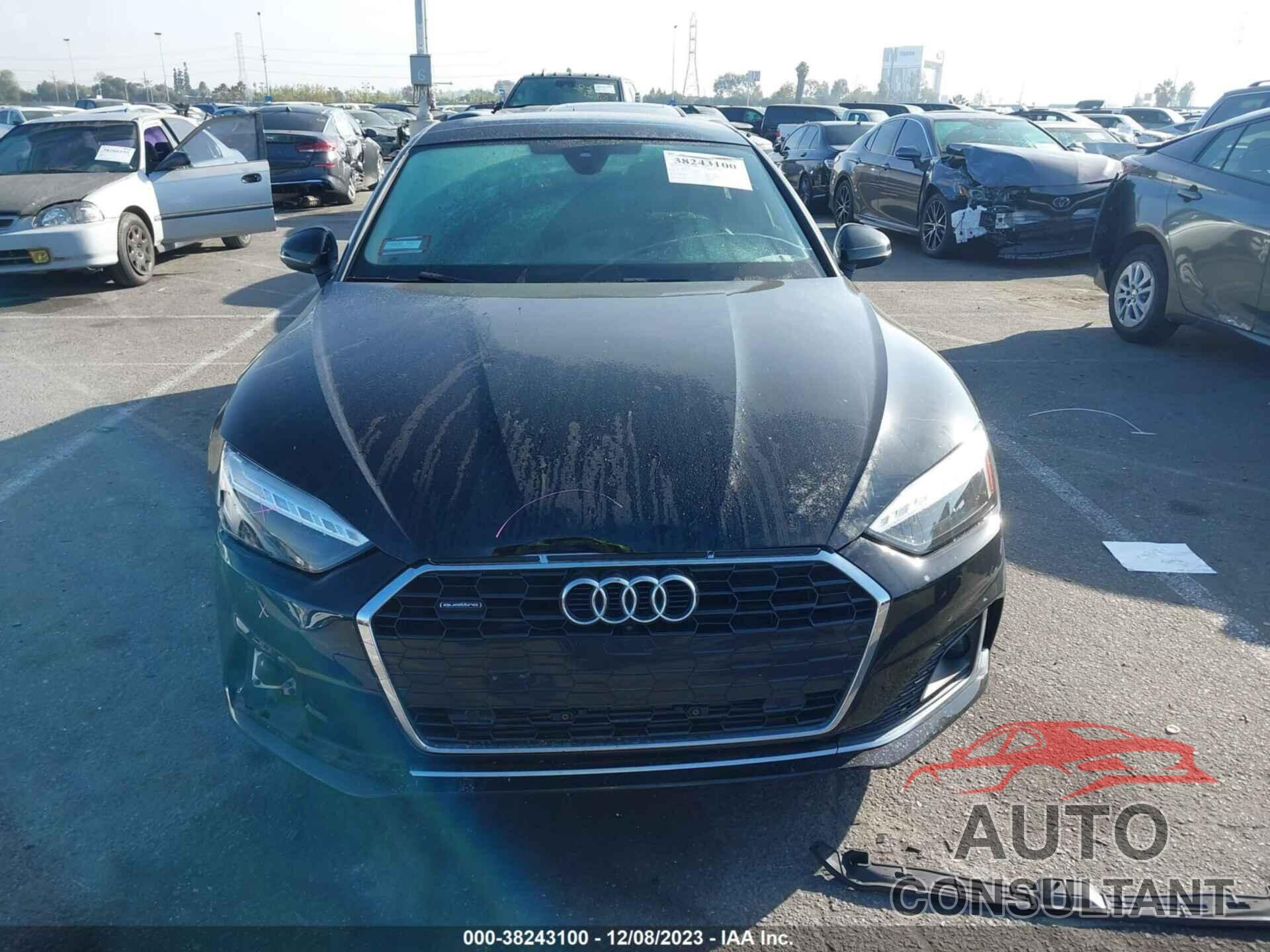 AUDI A5 SPORTBACK 2021 - WAUCBCF53MA013415