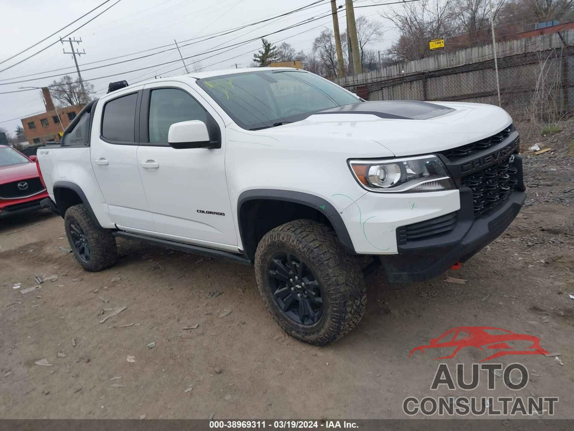 CHEVROLET COLORADO 2022 - 1GCGTEEN6N1117669