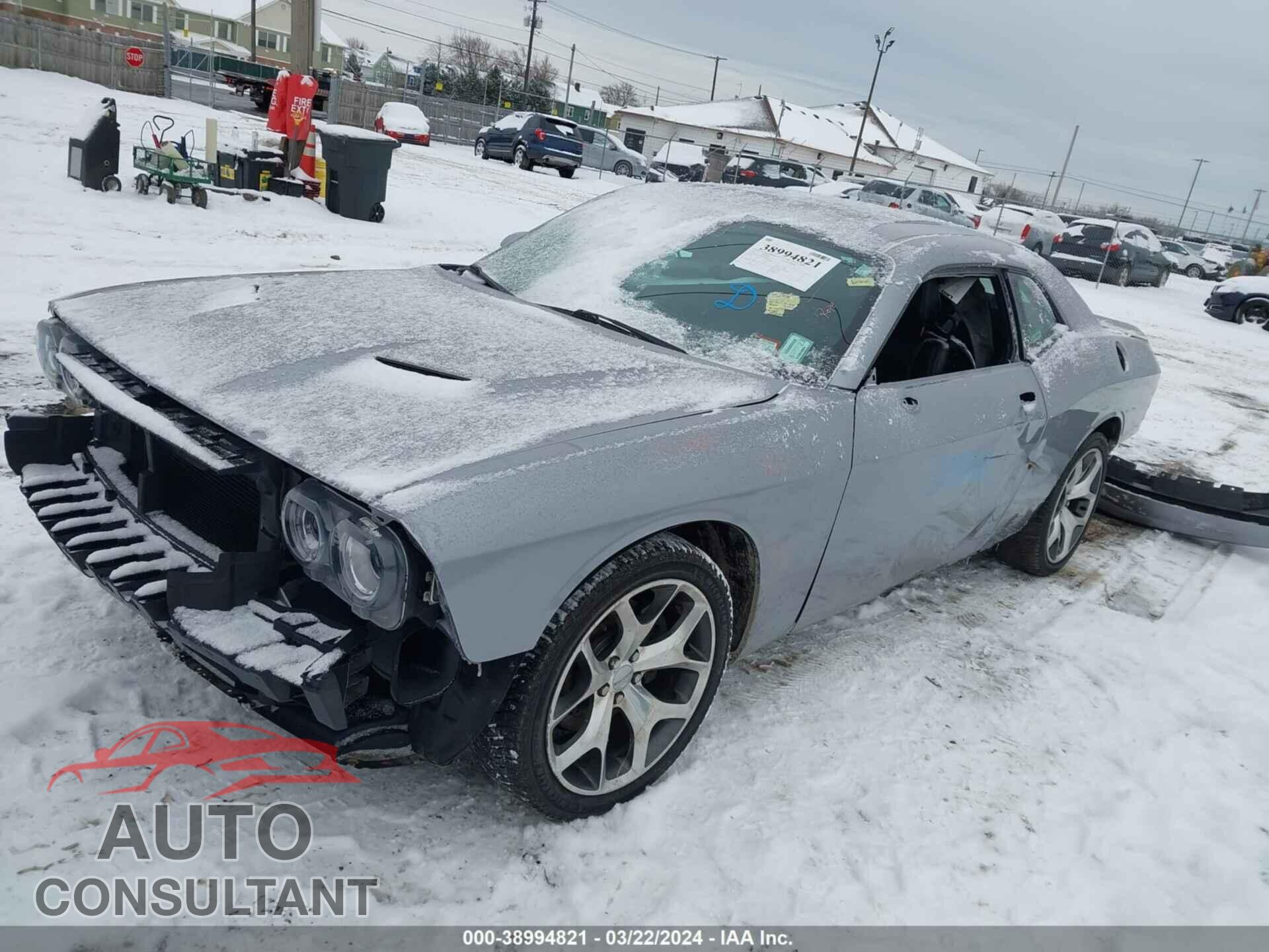 DODGE CHALLENGER 2016 - 2C3CDZAG4GH289265