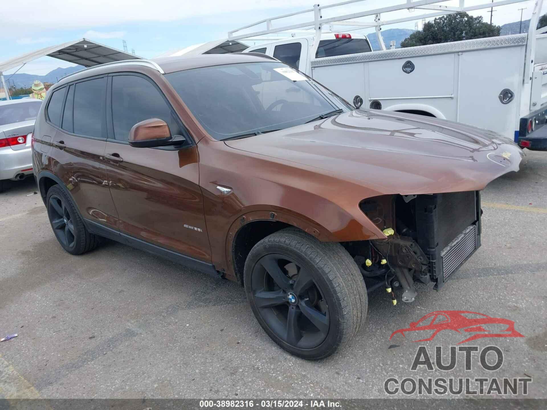 BMW X3 2017 - 5UXWZ7C34H0X39655