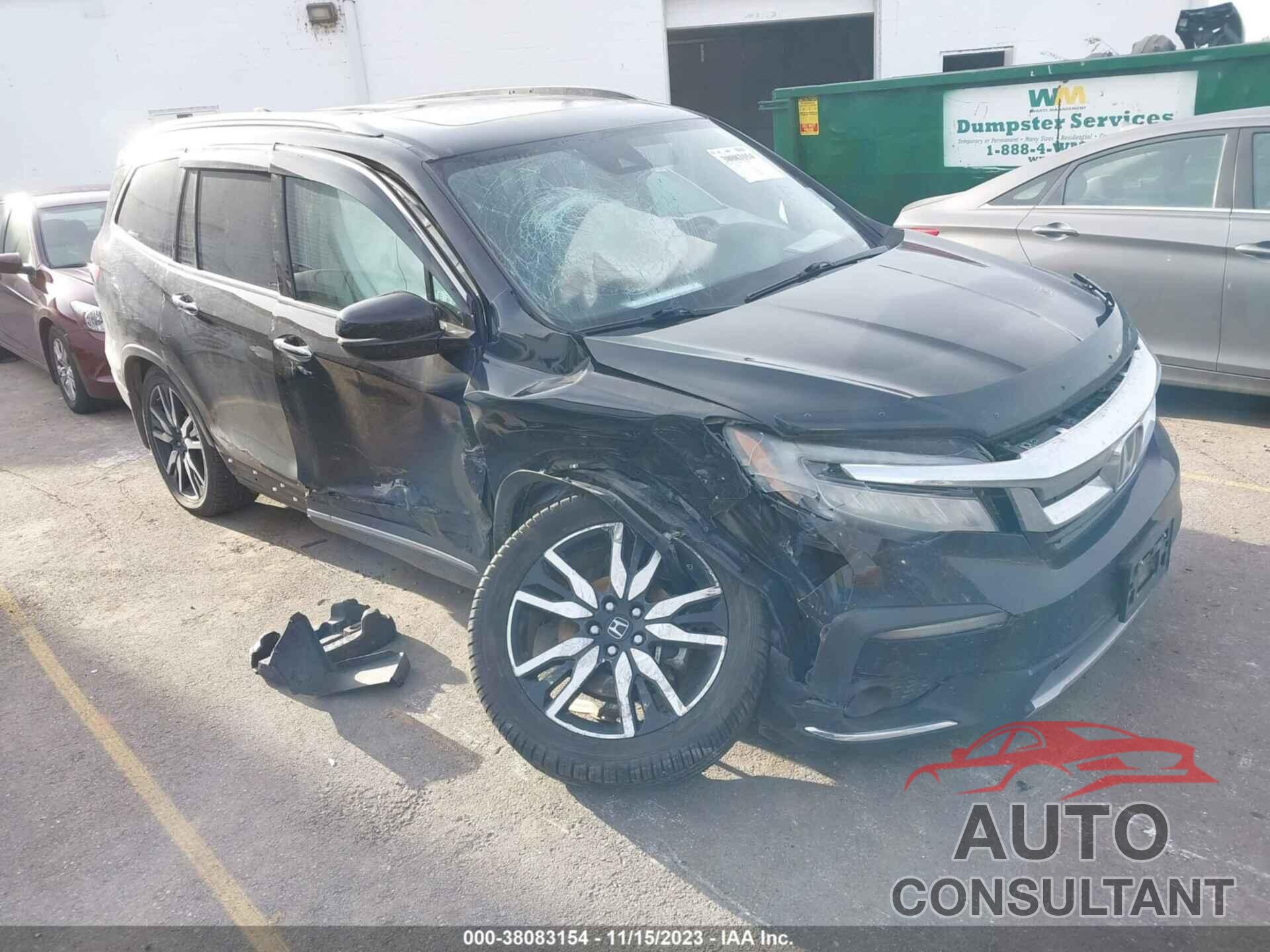 HONDA PILOT 2019 - 5FNYF6H66KB018651