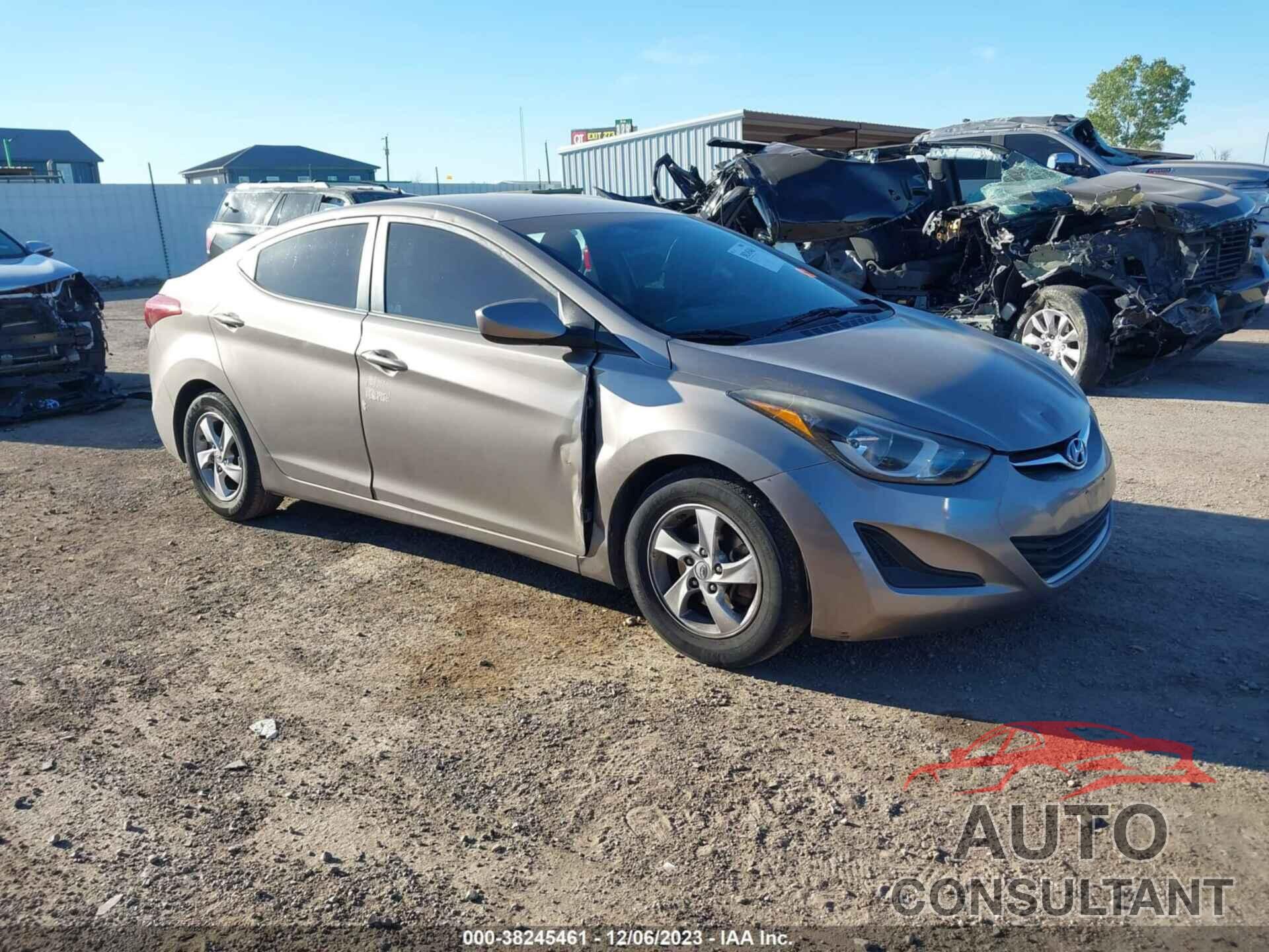 HYUNDAI ELANTRA 2014 - 5NPDH4AE6EH529913