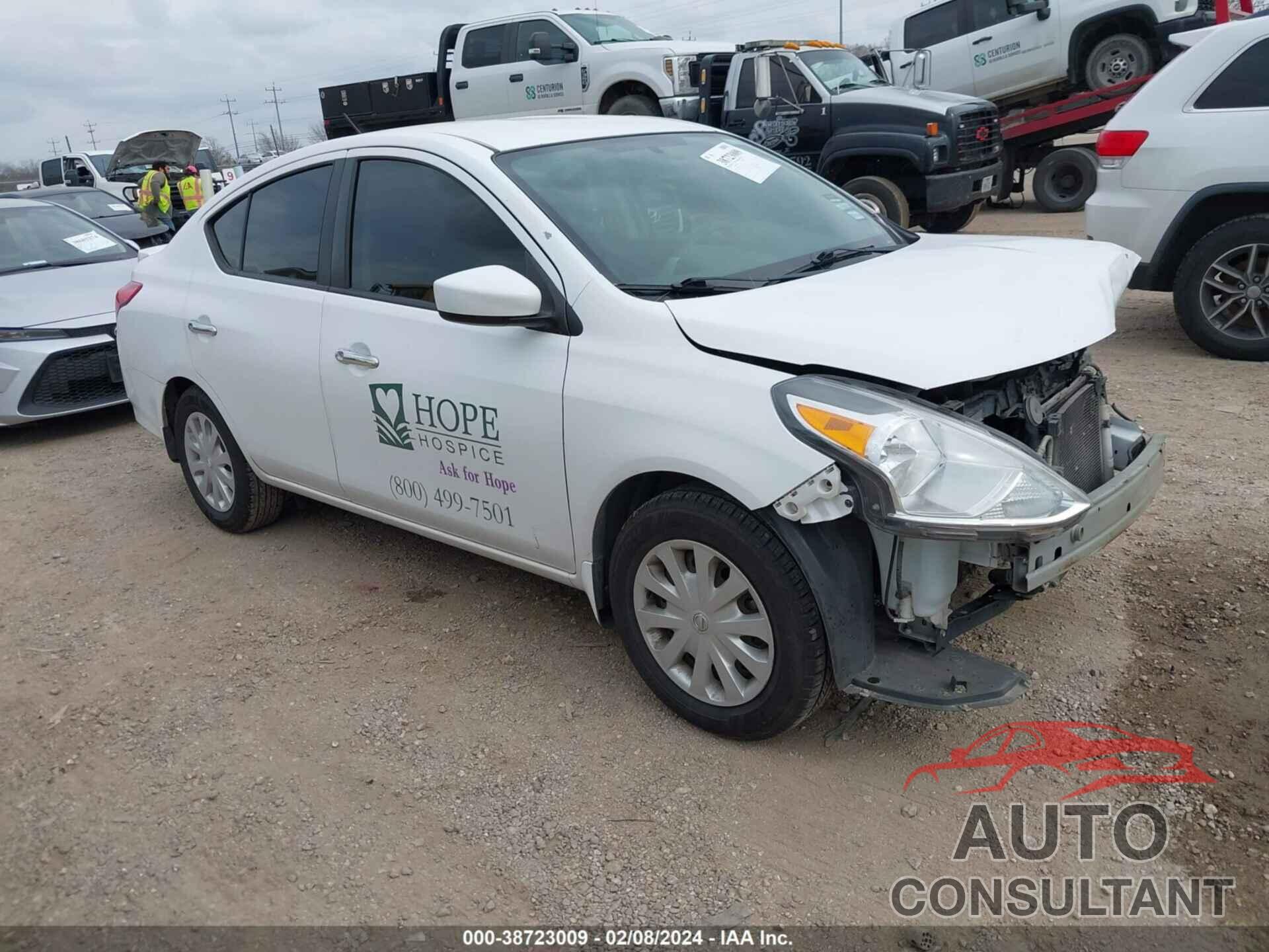 NISSAN VERSA 2017 - 3N1CN7AP9HL894424