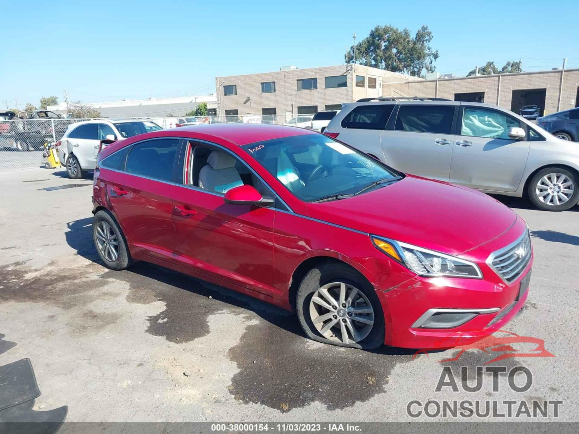 HYUNDAI SONATA 2017 - 5NPE24AF7HH536484