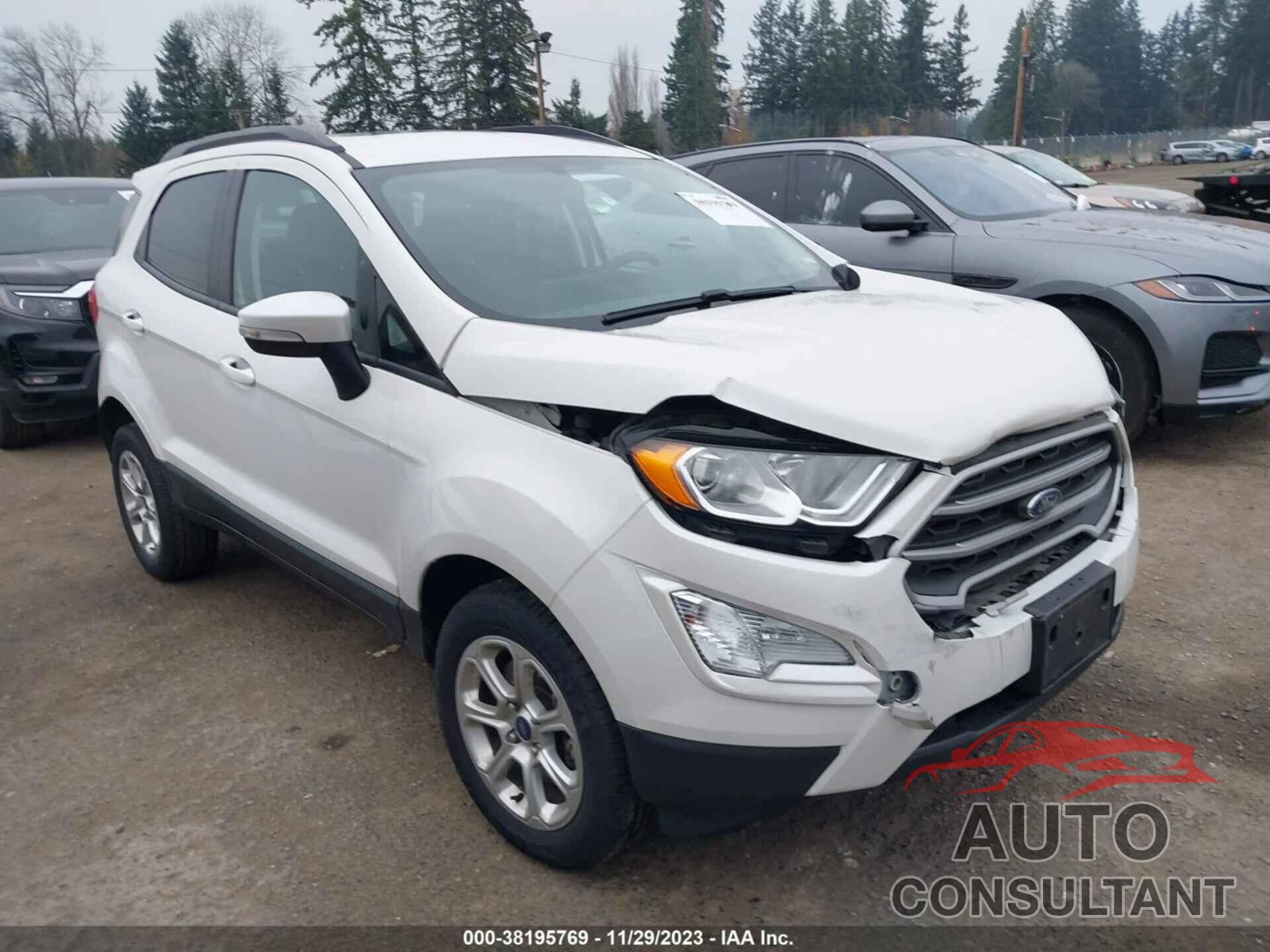 FORD ECOSPORT 2021 - MAJ6S3GL1MC423282