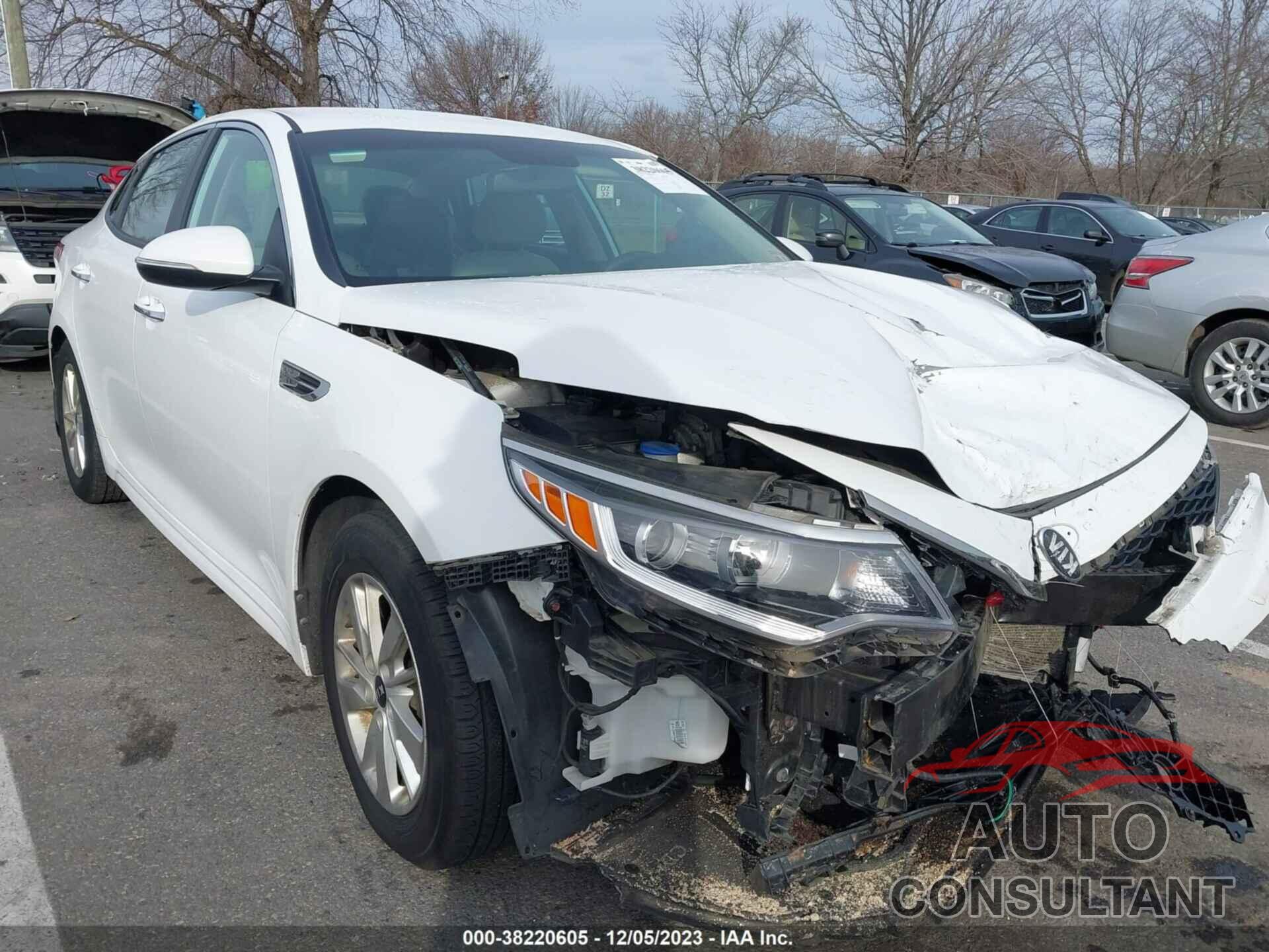 KIA OPTIMA 2017 - 5XXGT4L39HG171438