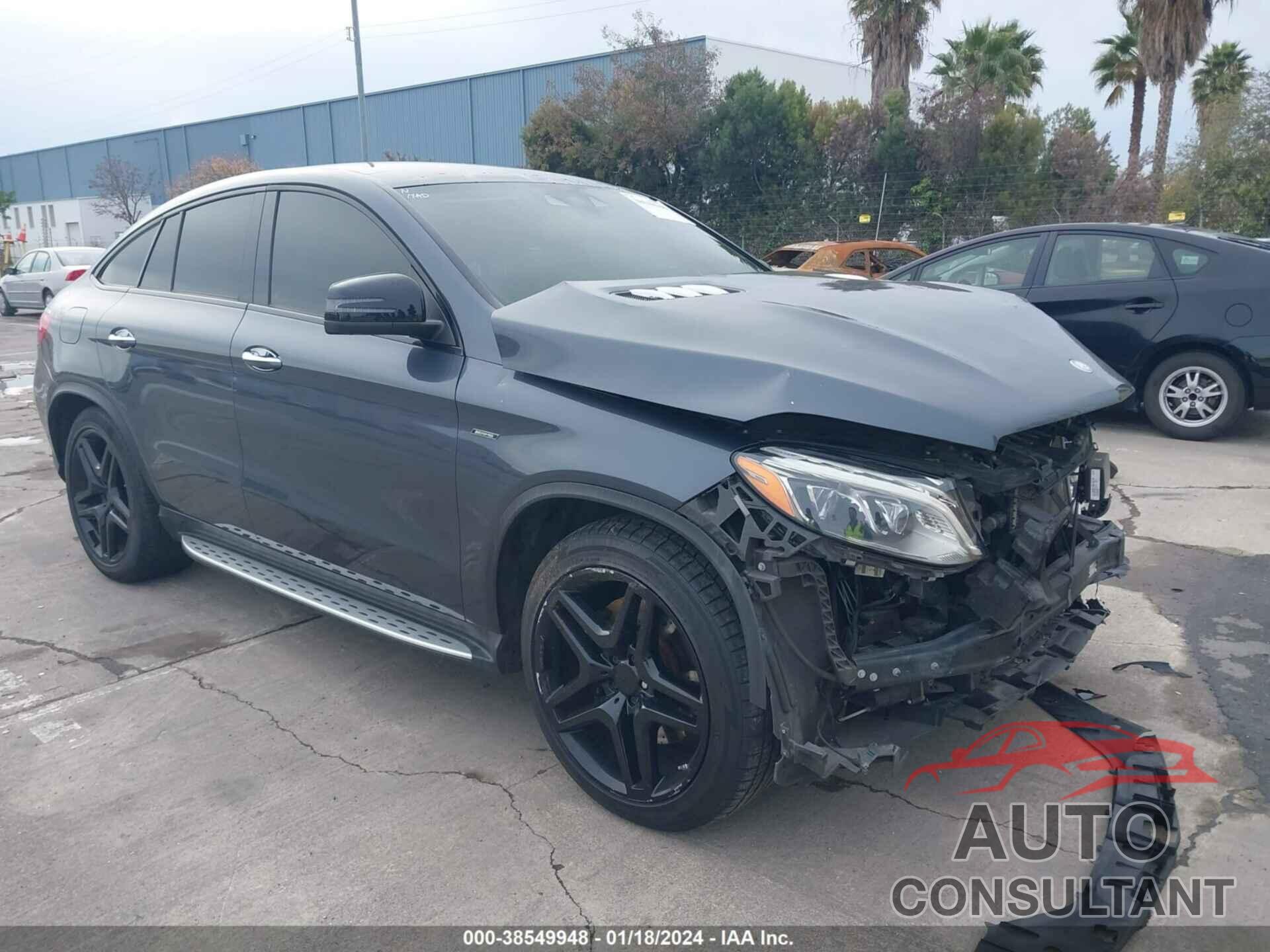 MERCEDES-BENZ GLE 450 AMG COUPE 2016 - 4JGED6EB8GA026157