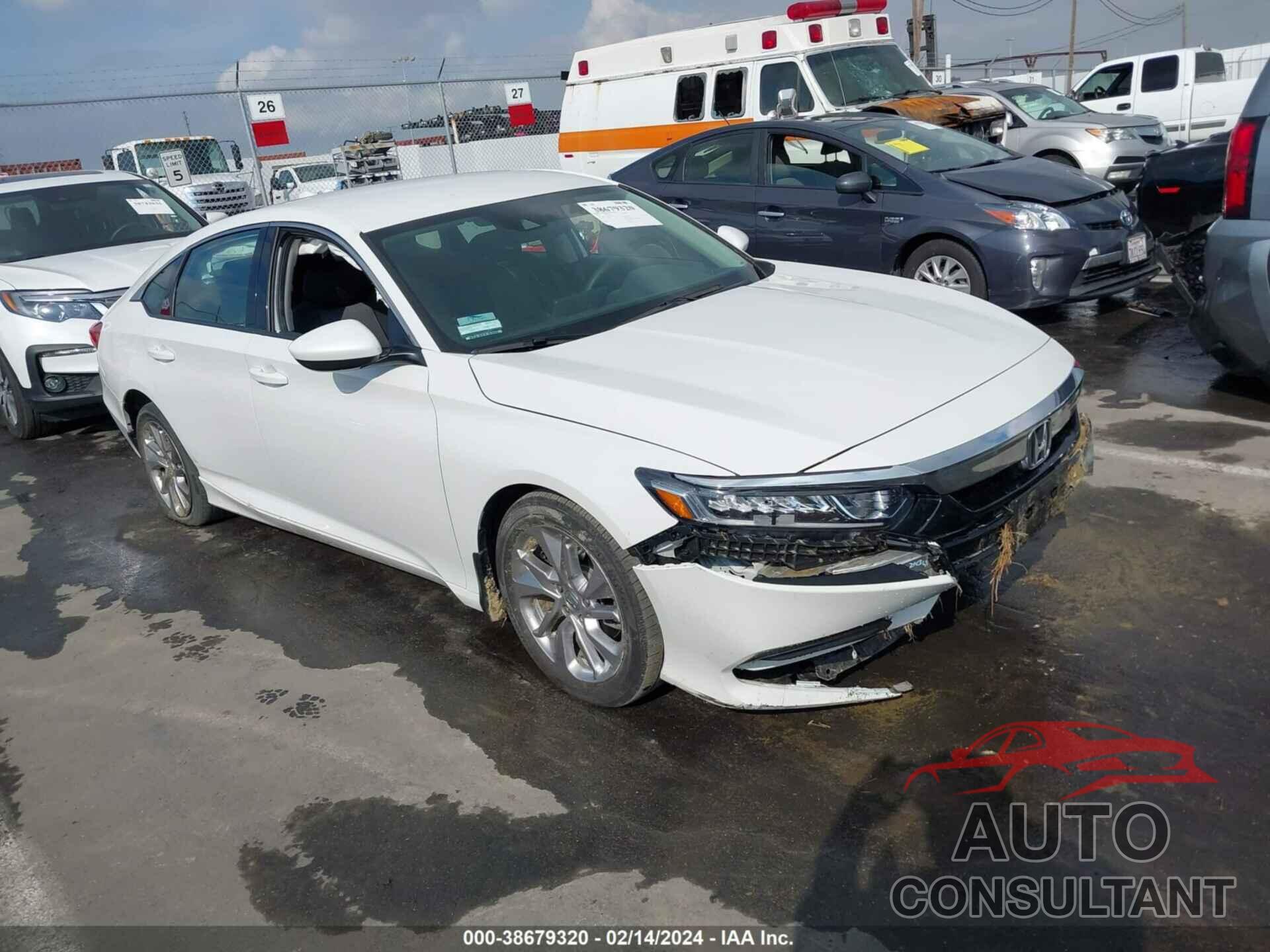 HONDA ACCORD 2019 - 1HGCV1F16KA030414