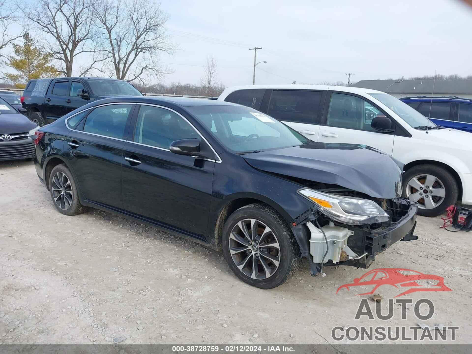 TOYOTA AVALON 2016 - 4T1BK1EB9GU205365