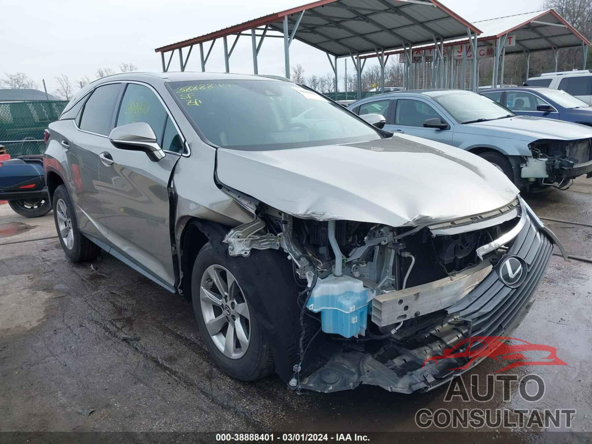 LEXUS RX 350 2018 - 2T2BZMCA6JC159232