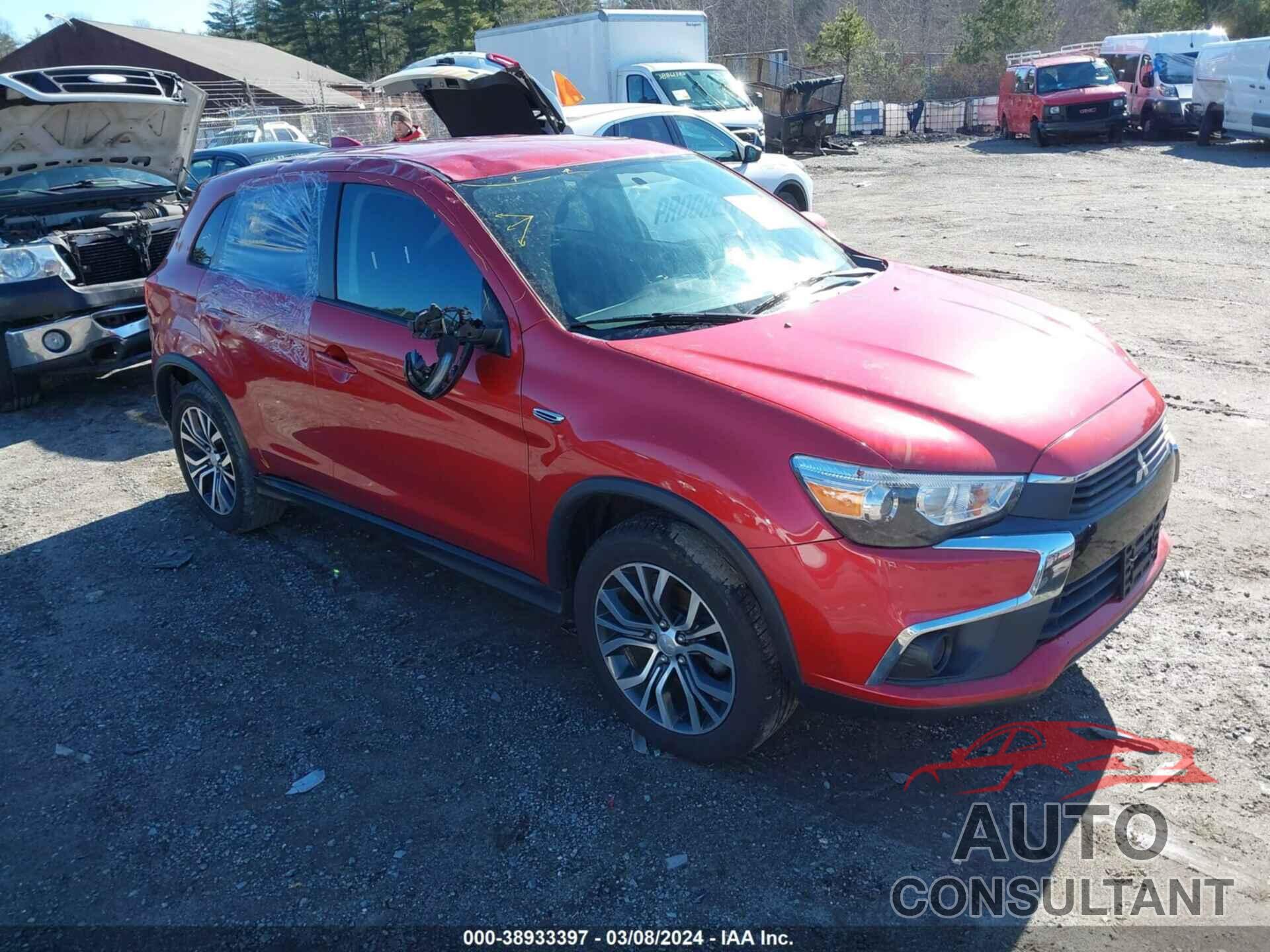 MITSUBISHI OUTLANDER SPORT 2017 - JA4AP3AU8HZ065618