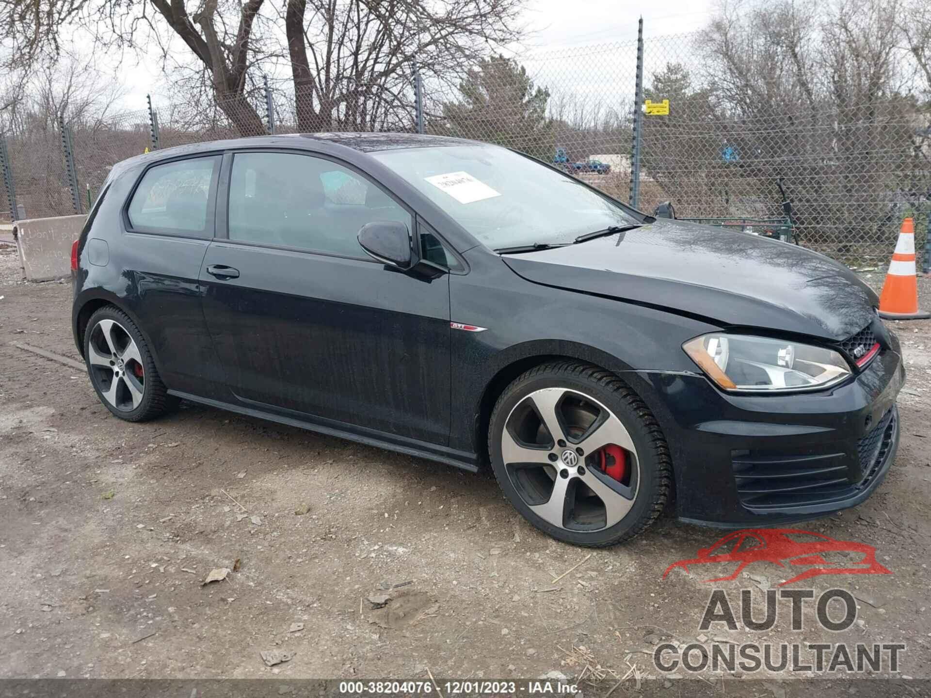 VOLKSWAGEN GOLF GTI 2015 - 3VWYT7AU8FM034727