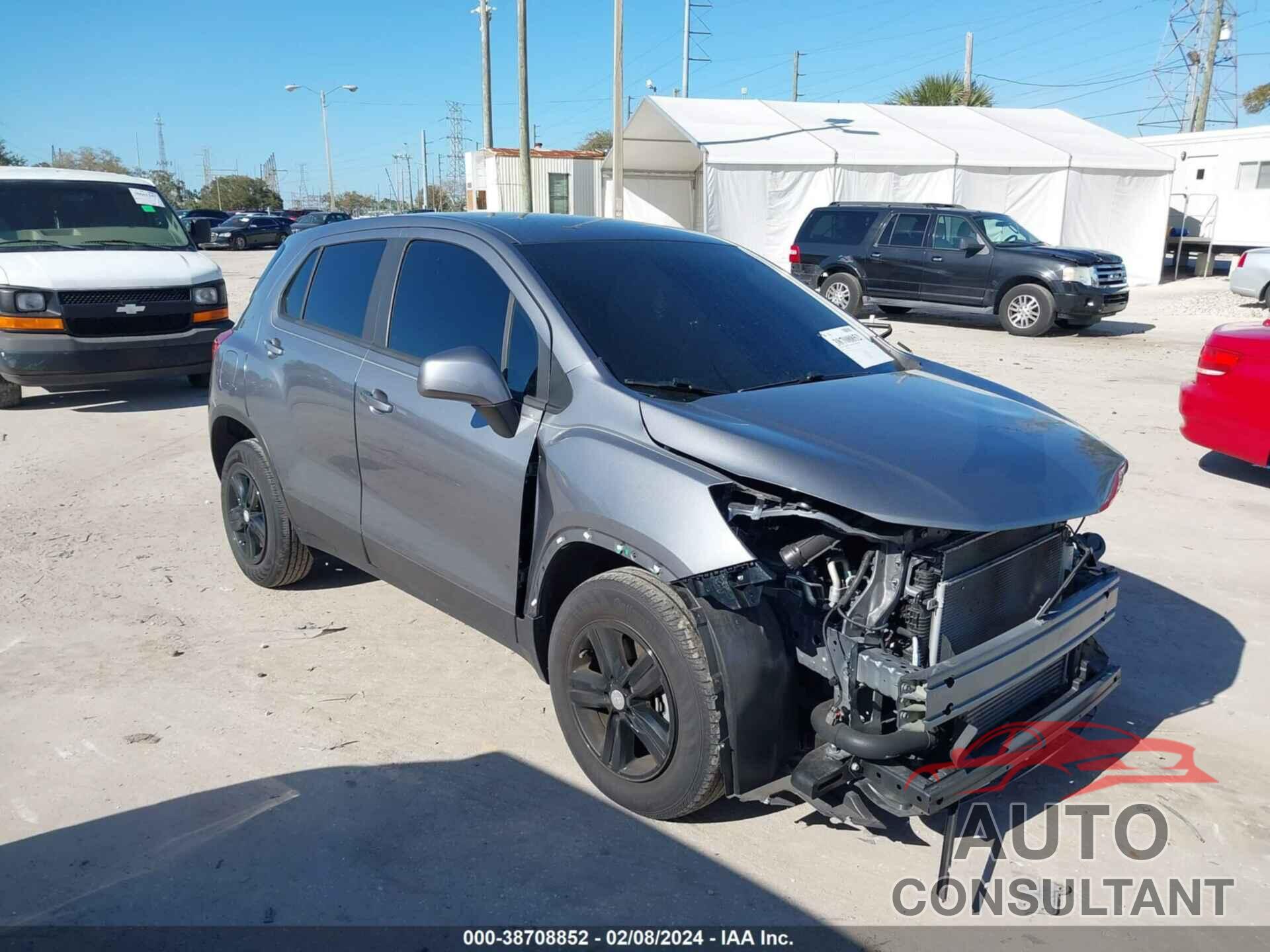 CHEVROLET TRAX 2020 - 3GNCJKSB7LL144101