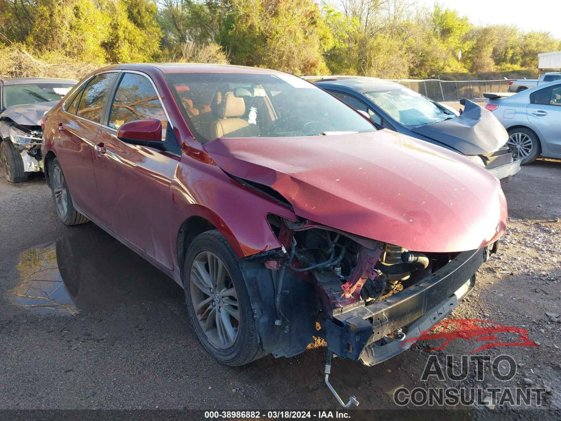 TOYOTA CAMRY 2016 - 4T1BF1FK8GU508849