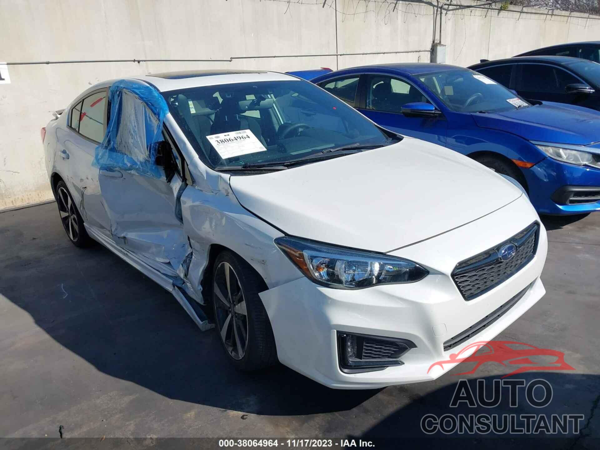 SUBARU IMPREZA 2019 - 4S3GKAM69K3603639