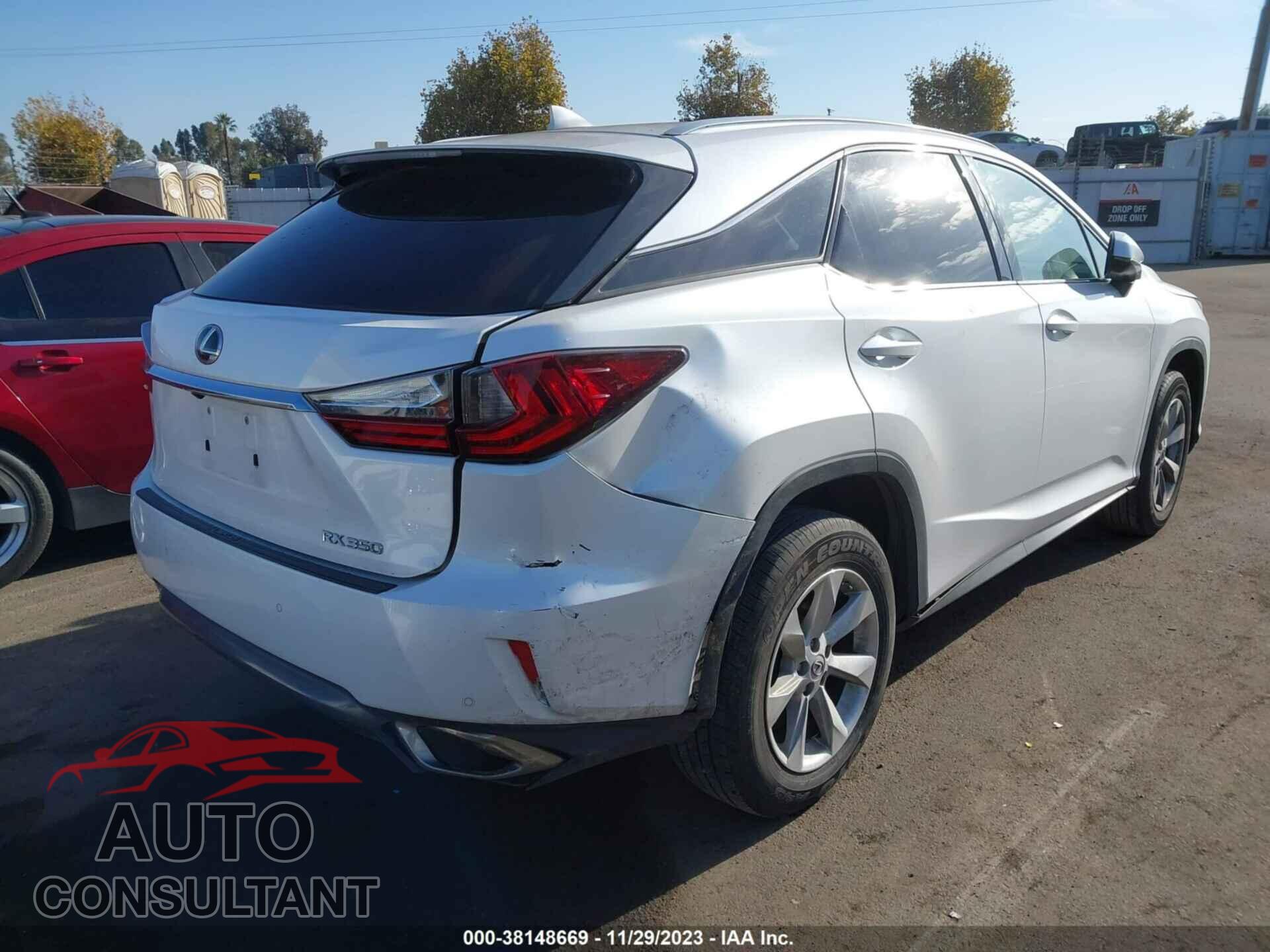 LEXUS RX 2017 - 2T2BZMCA6HC099172