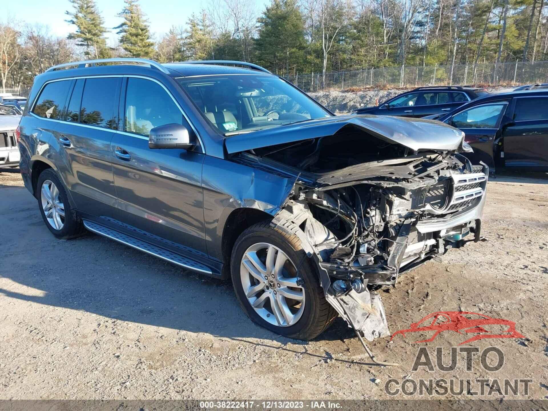 MERCEDES-BENZ GLS 450 2017 - 4JGDF6EE8HA919348