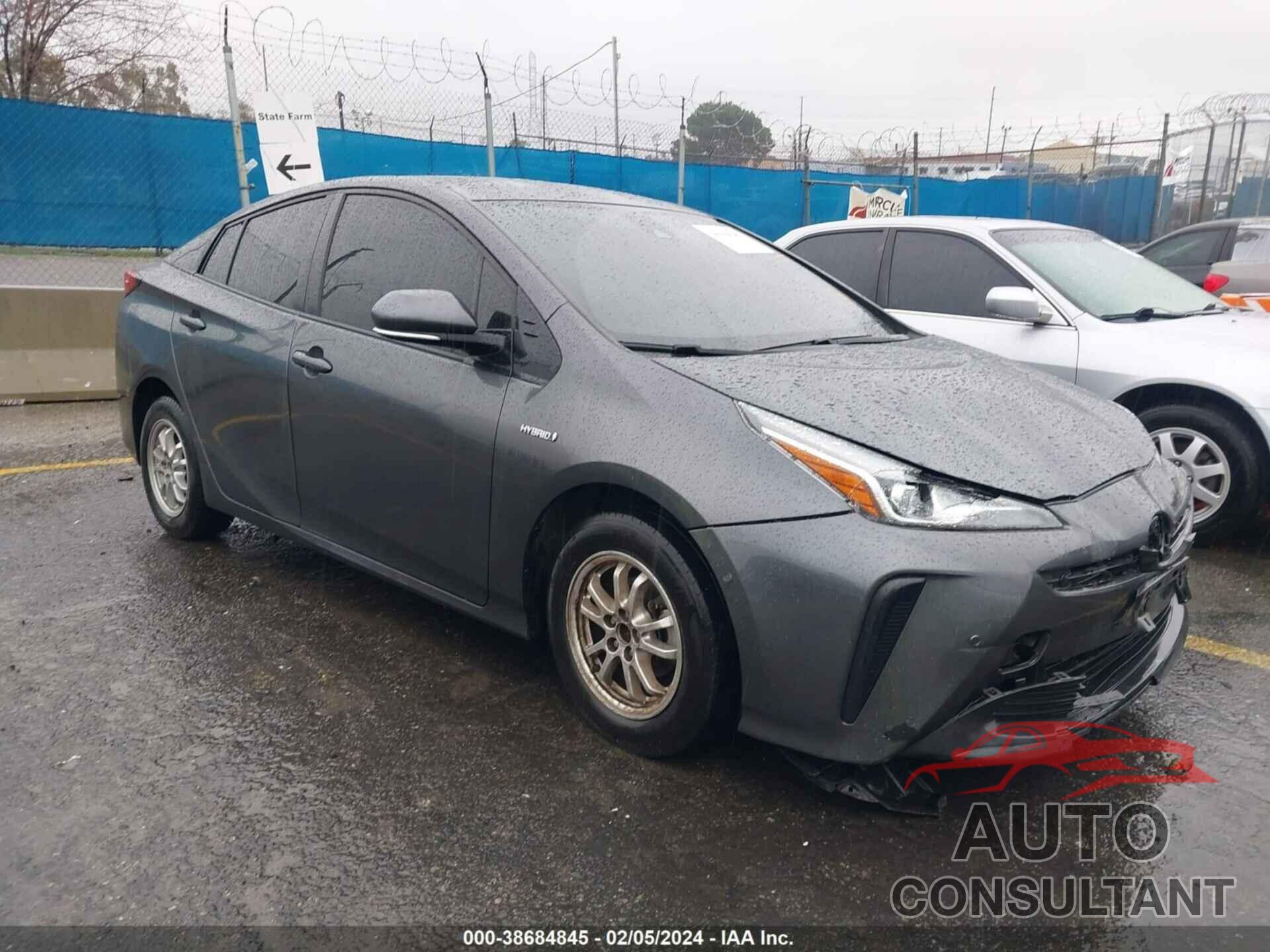 TOYOTA PRIUS 2019 - JTDKARFUXK3075522