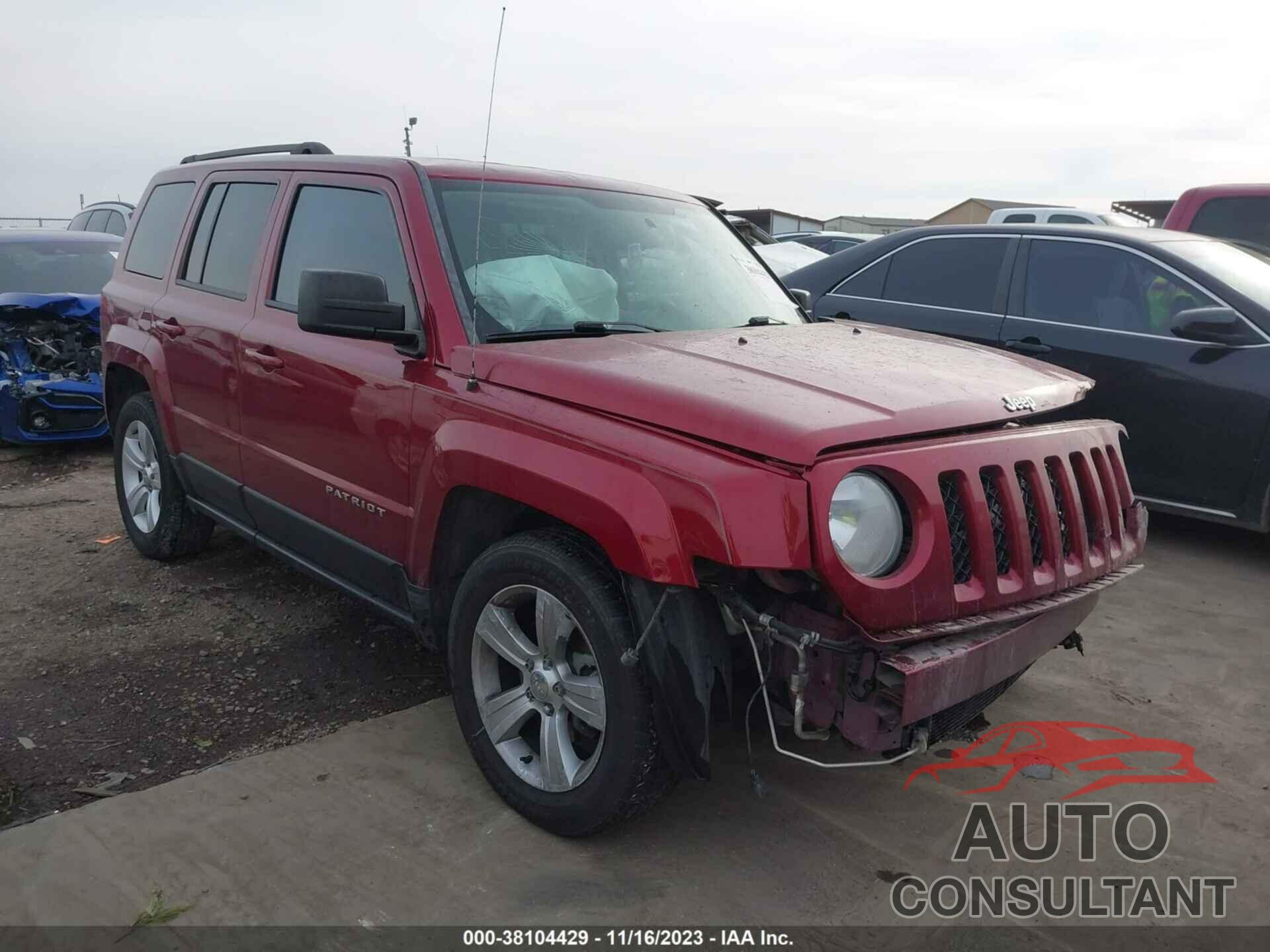 JEEP PATRIOT 2016 - 1C4NJPBB1GD537456