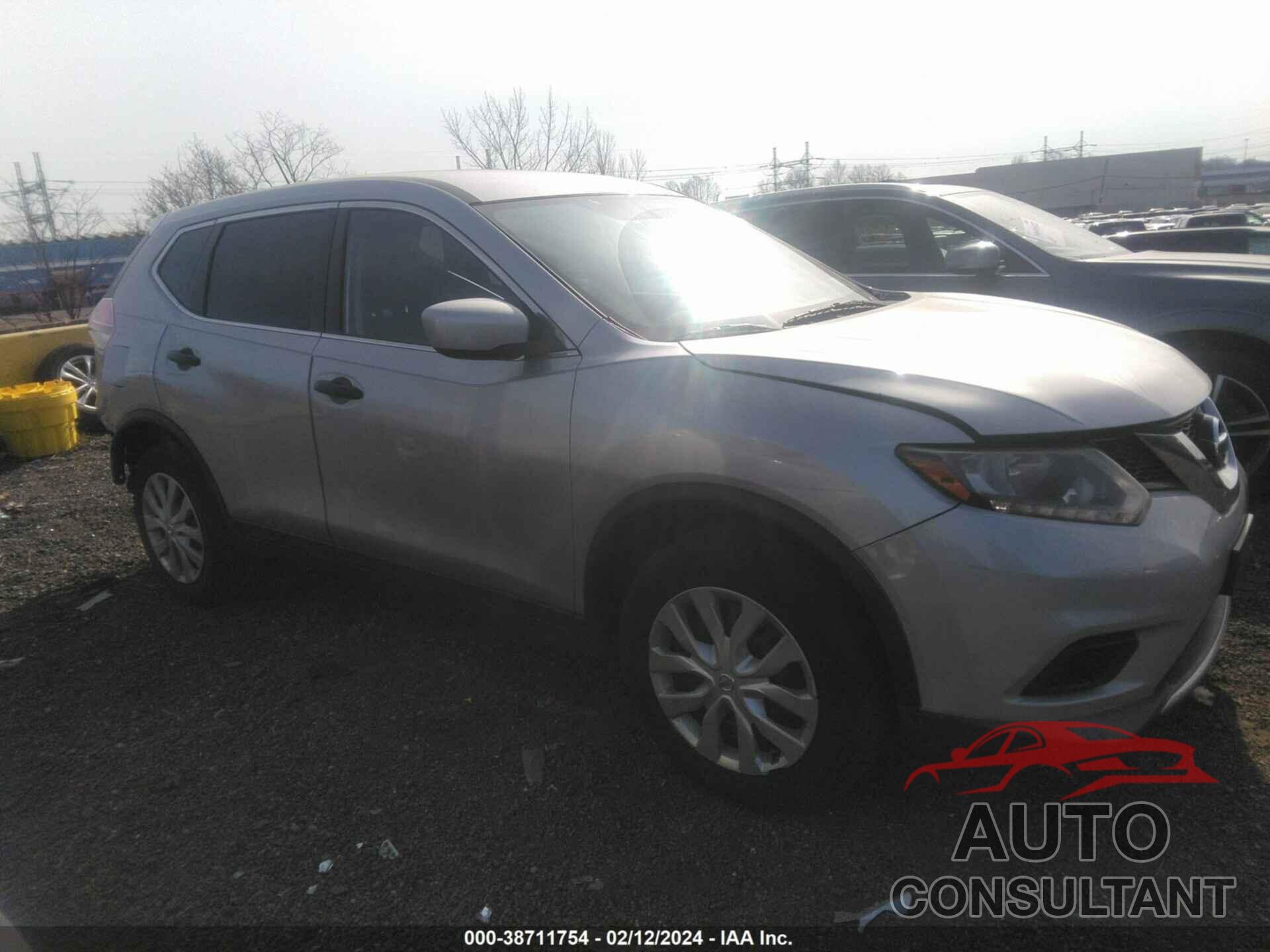 NISSAN ROGUE 2016 - KNMAT2MV9GP619680