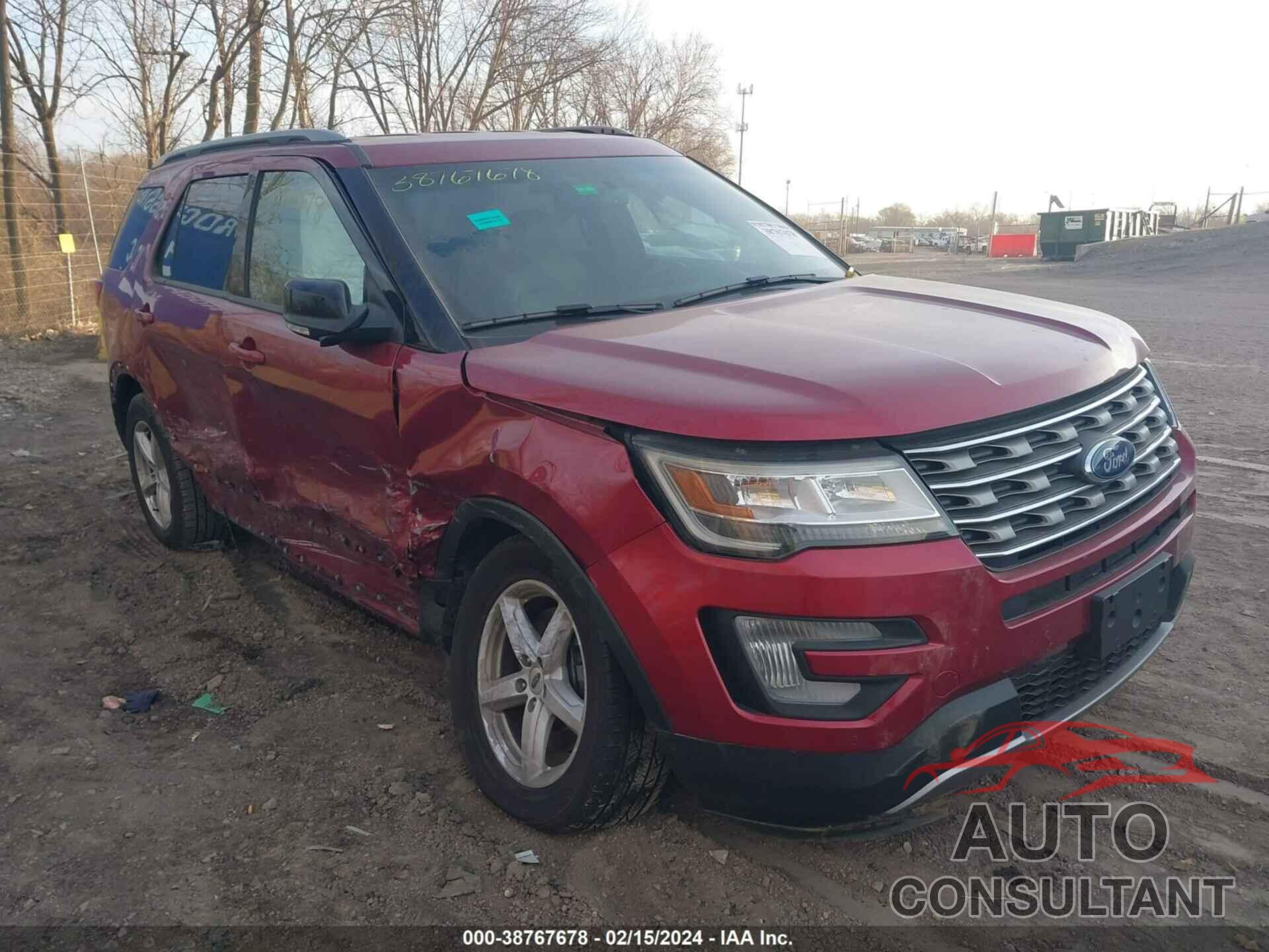 FORD EXPLORER 2017 - 1FM5K8D89HGB25706