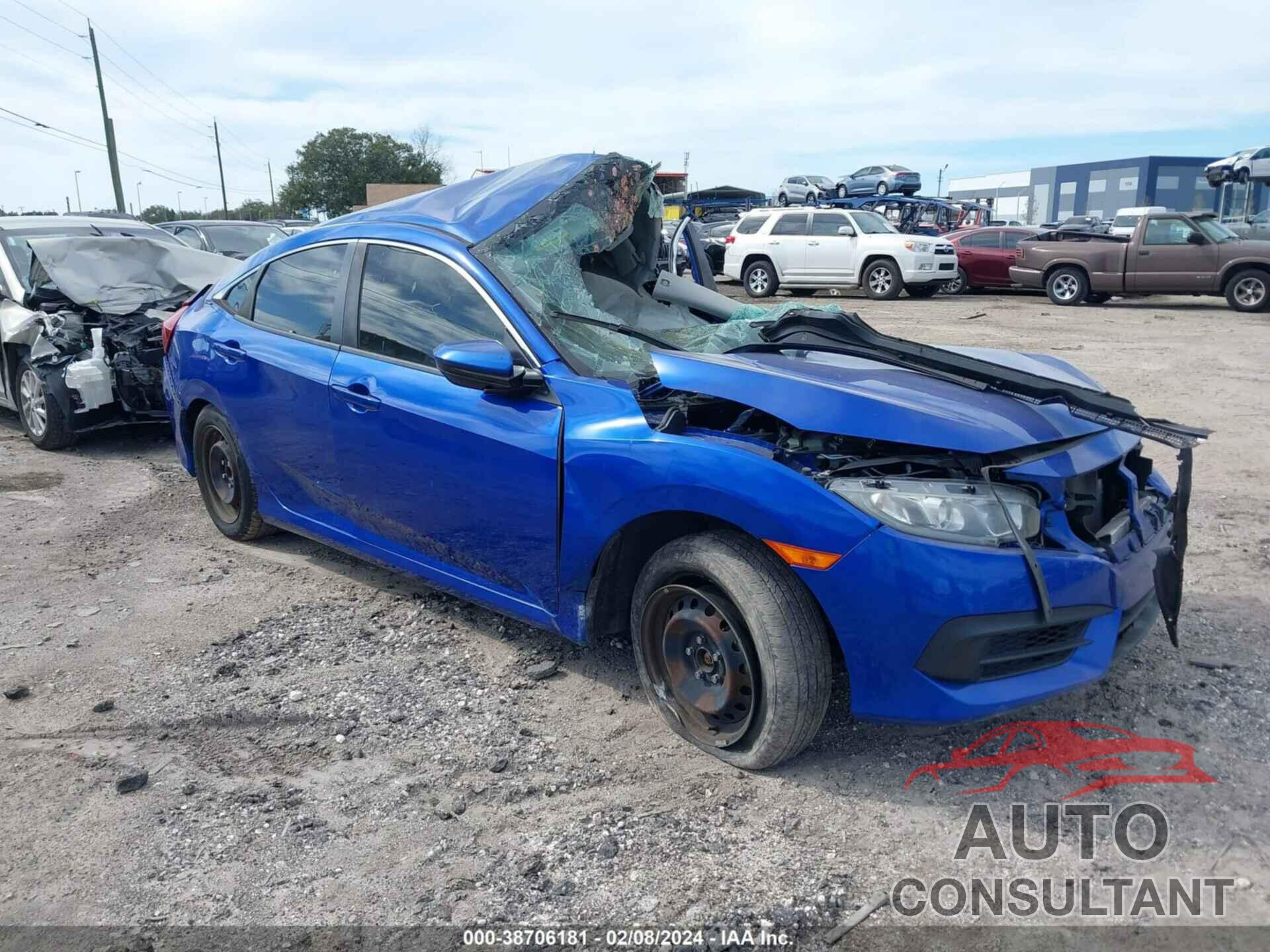 HONDA CIVIC 2018 - 19XFC2F53JE031459