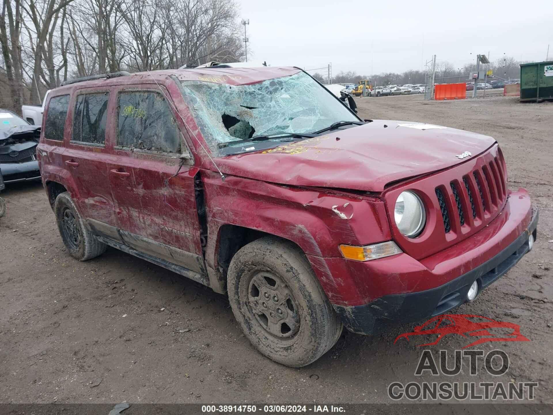 JEEP PATRIOT 2016 - 1C4NJPBA0GD815111