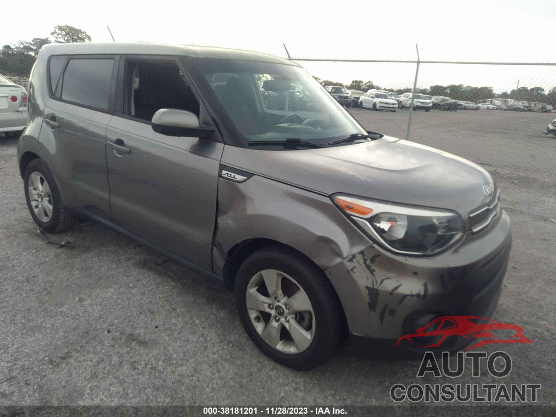 KIA SOUL 2017 - KNDJN2A29H7412549