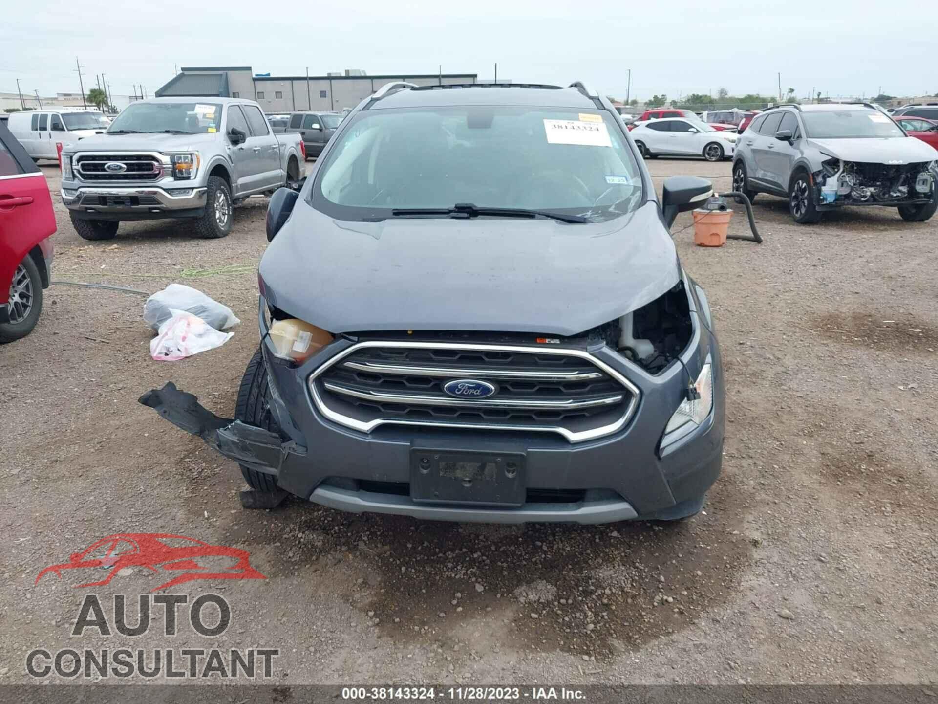 FORD ECOSPORT 2019 - MAJ6S3KL0KC251122