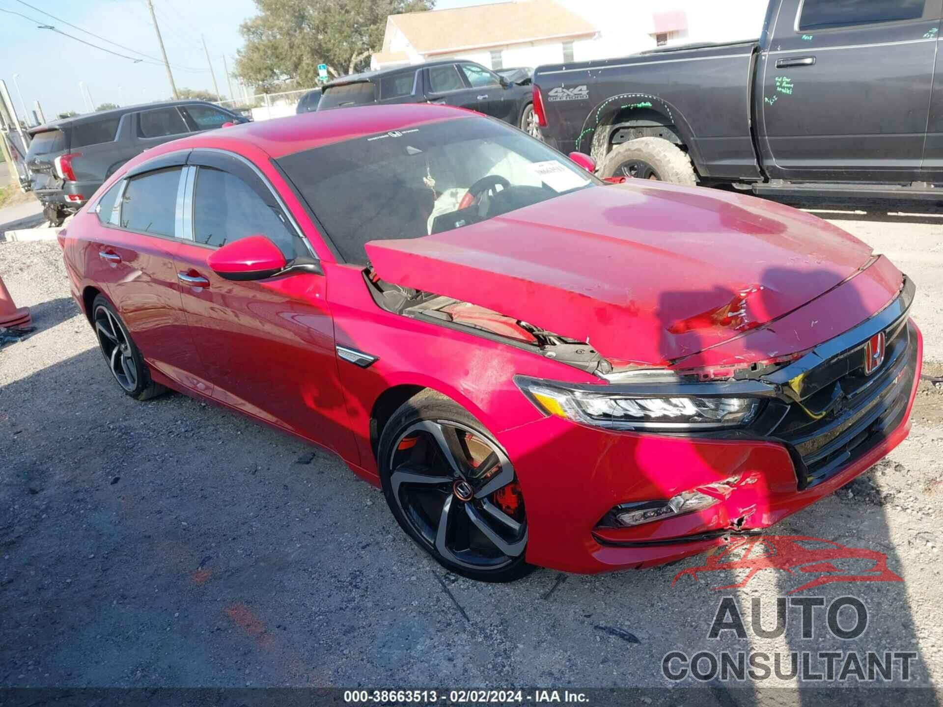 HONDA ACCORD 2018 - 1HGCV1F34JA033280