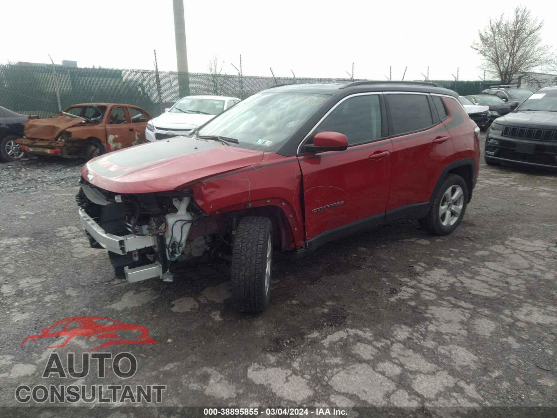 JEEP COMPASS 2020 - 3C4NJDBB3LT123243