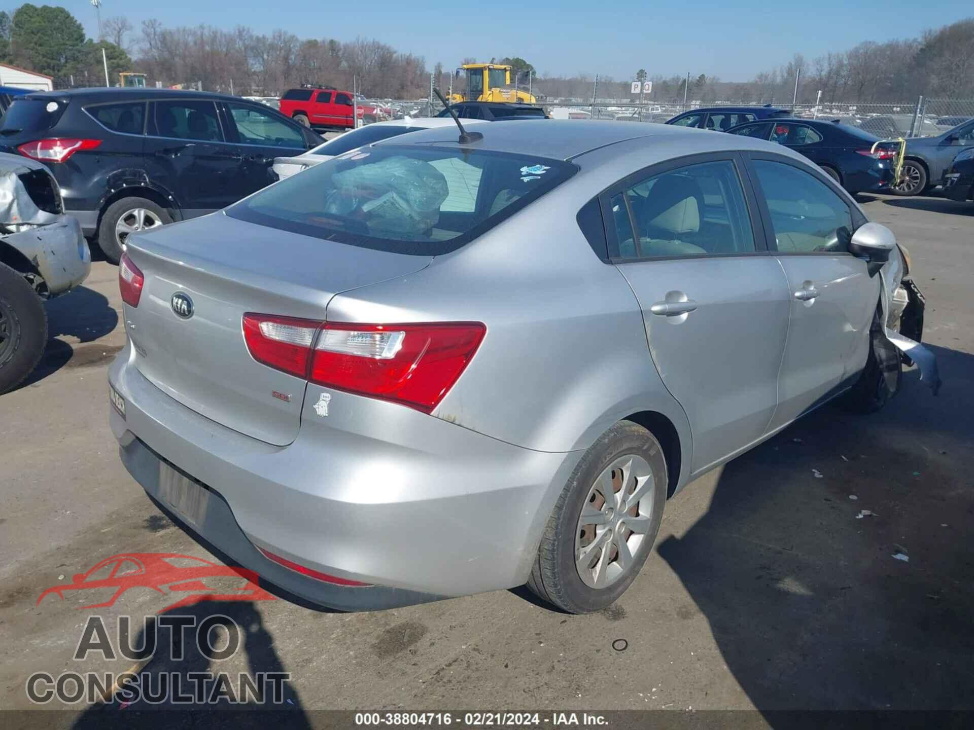 KIA RIO 2016 - KNADM4A31G6544159