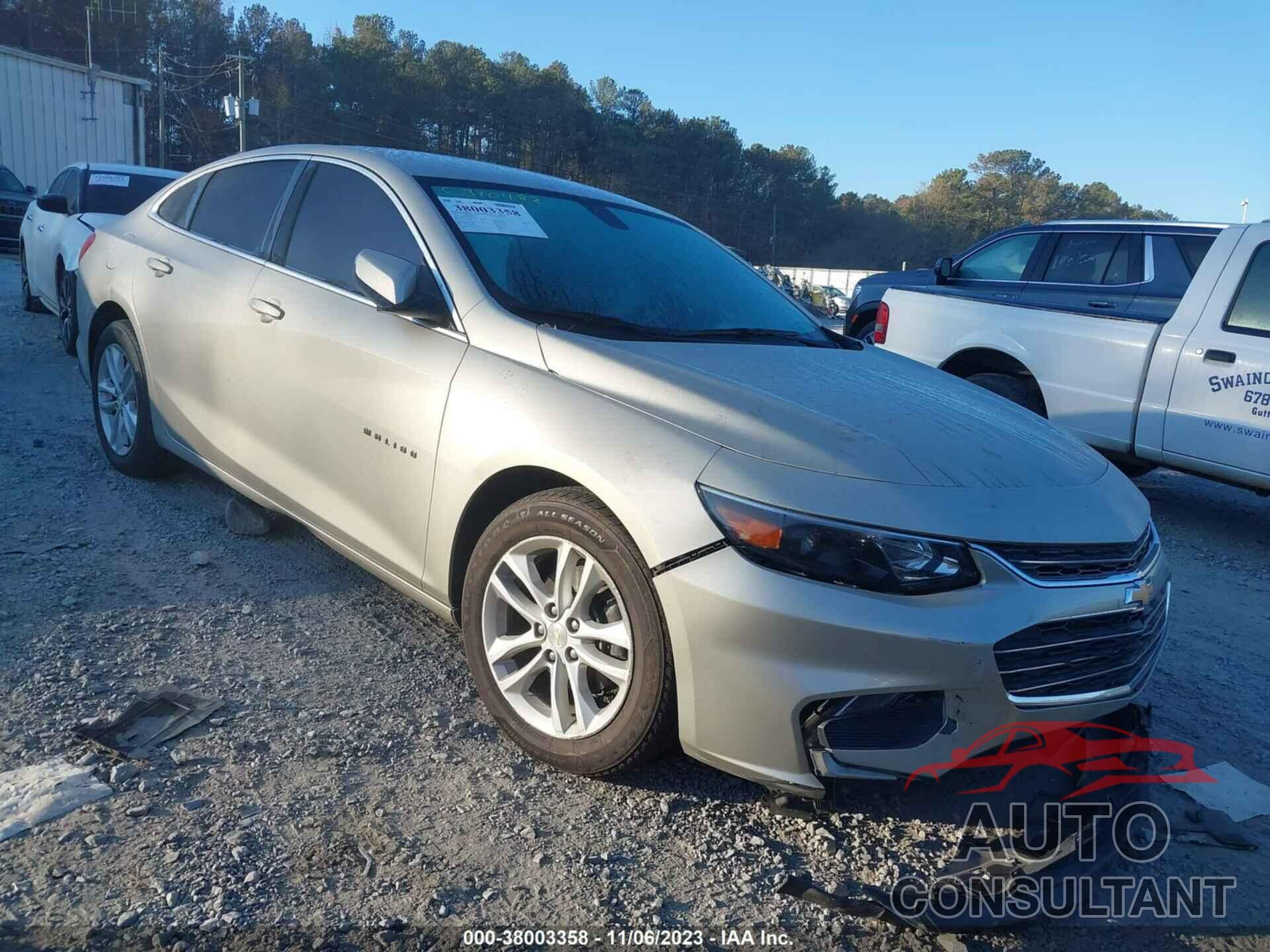 CHEVROLET MALIBU 2016 - 1G1ZE5ST4GF313548