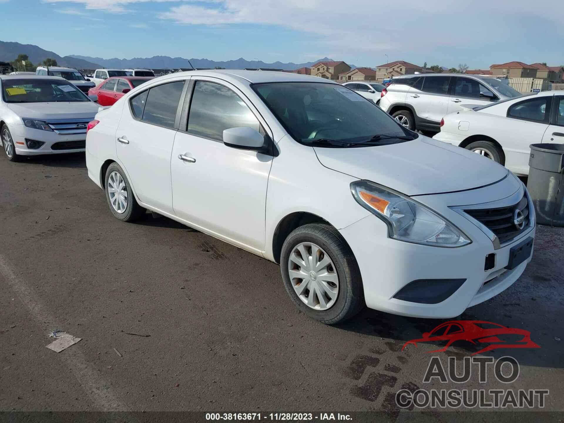 NISSAN VERSA 2016 - 3N1CN7AP7GL825780