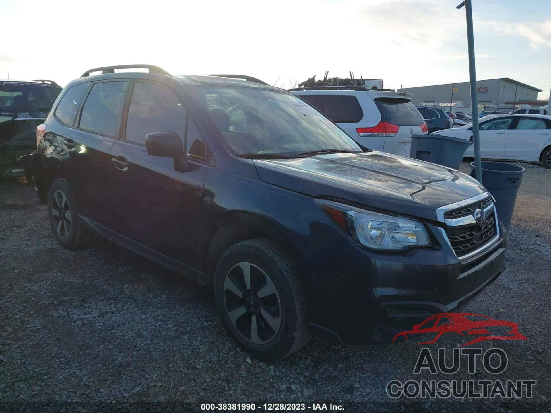 SUBARU FORESTER 2017 - JF2SJABC2HH557610