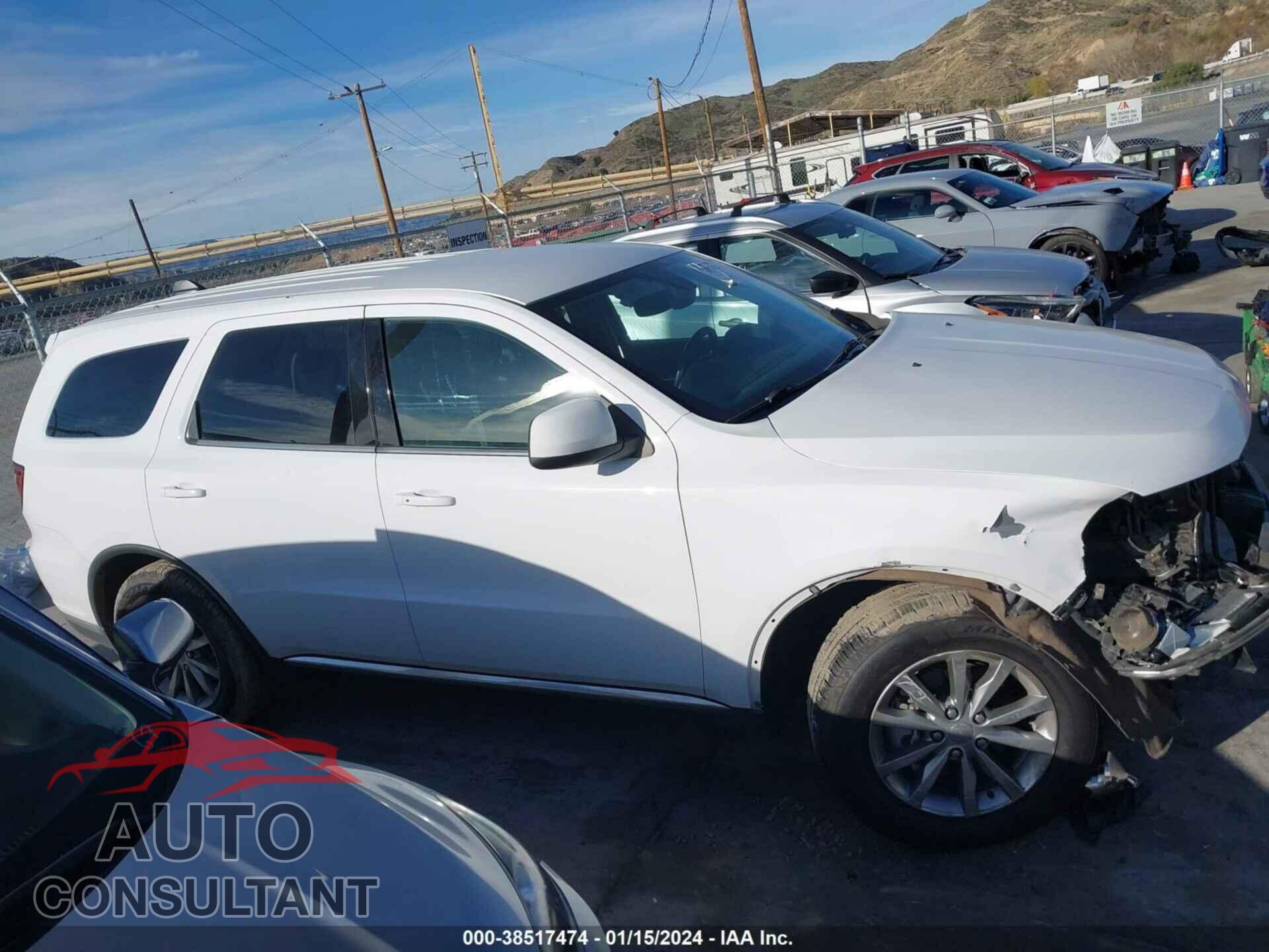 DODGE DURANGO 2018 - 1C4RDHAG3JC444897