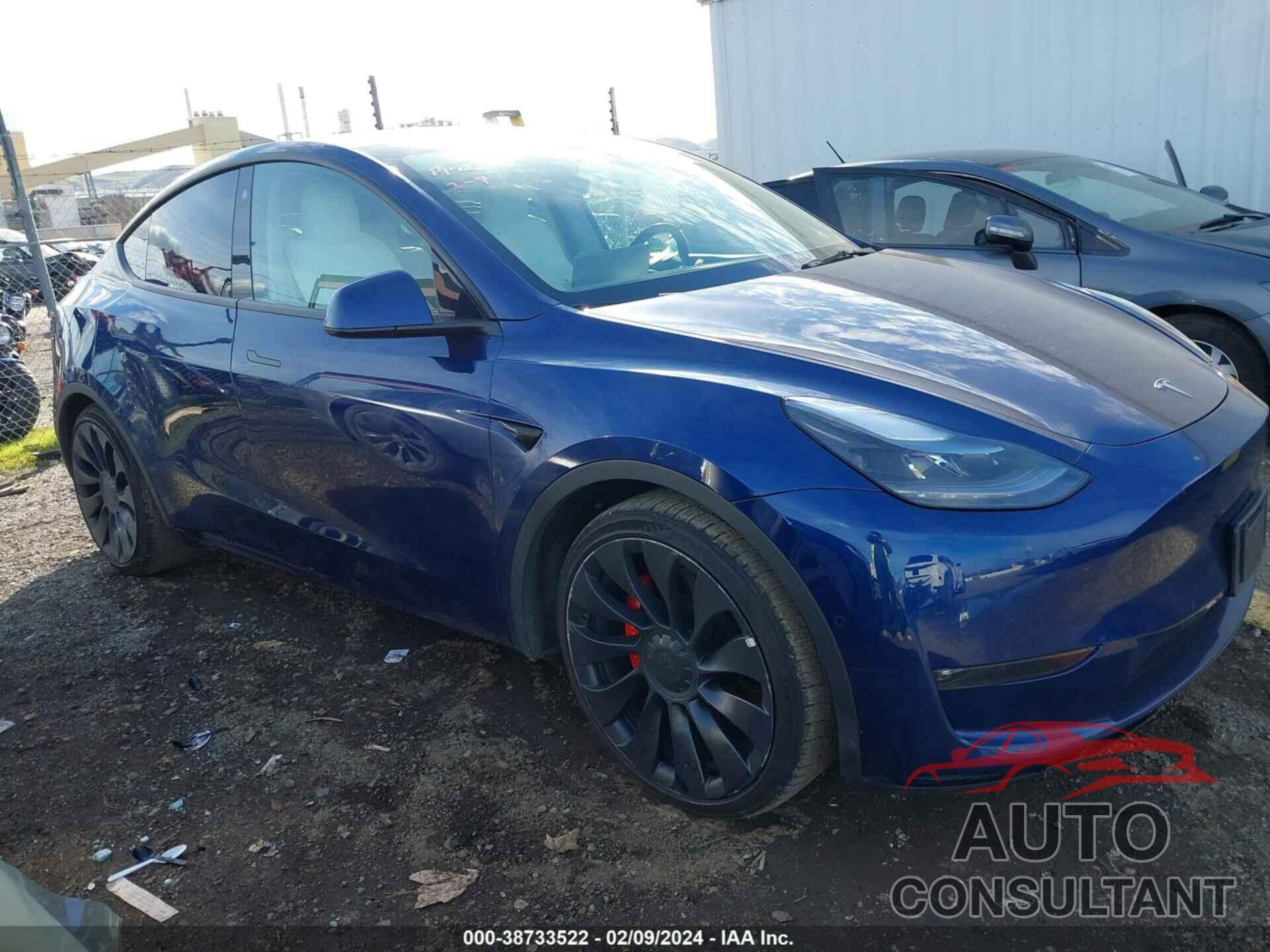 TESLA MODEL Y 2022 - 7SAYGDEF3NF344288