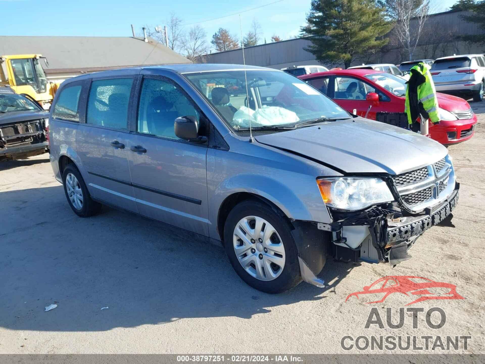 DODGE GRAND CARAVAN 2016 - 2C4RDGBG4GR335325