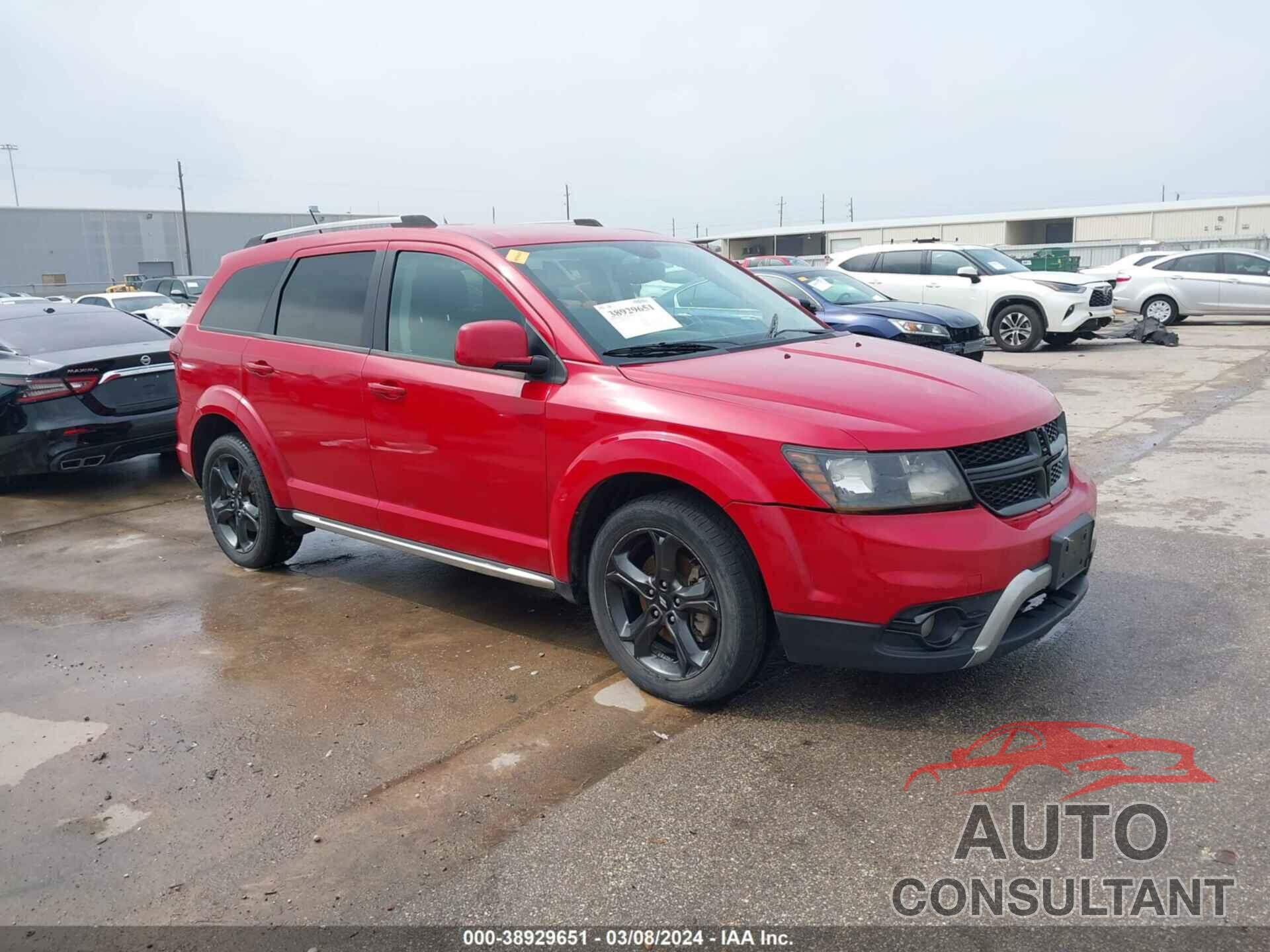 DODGE JOURNEY 2018 - 3C4PDCGB3JT288550