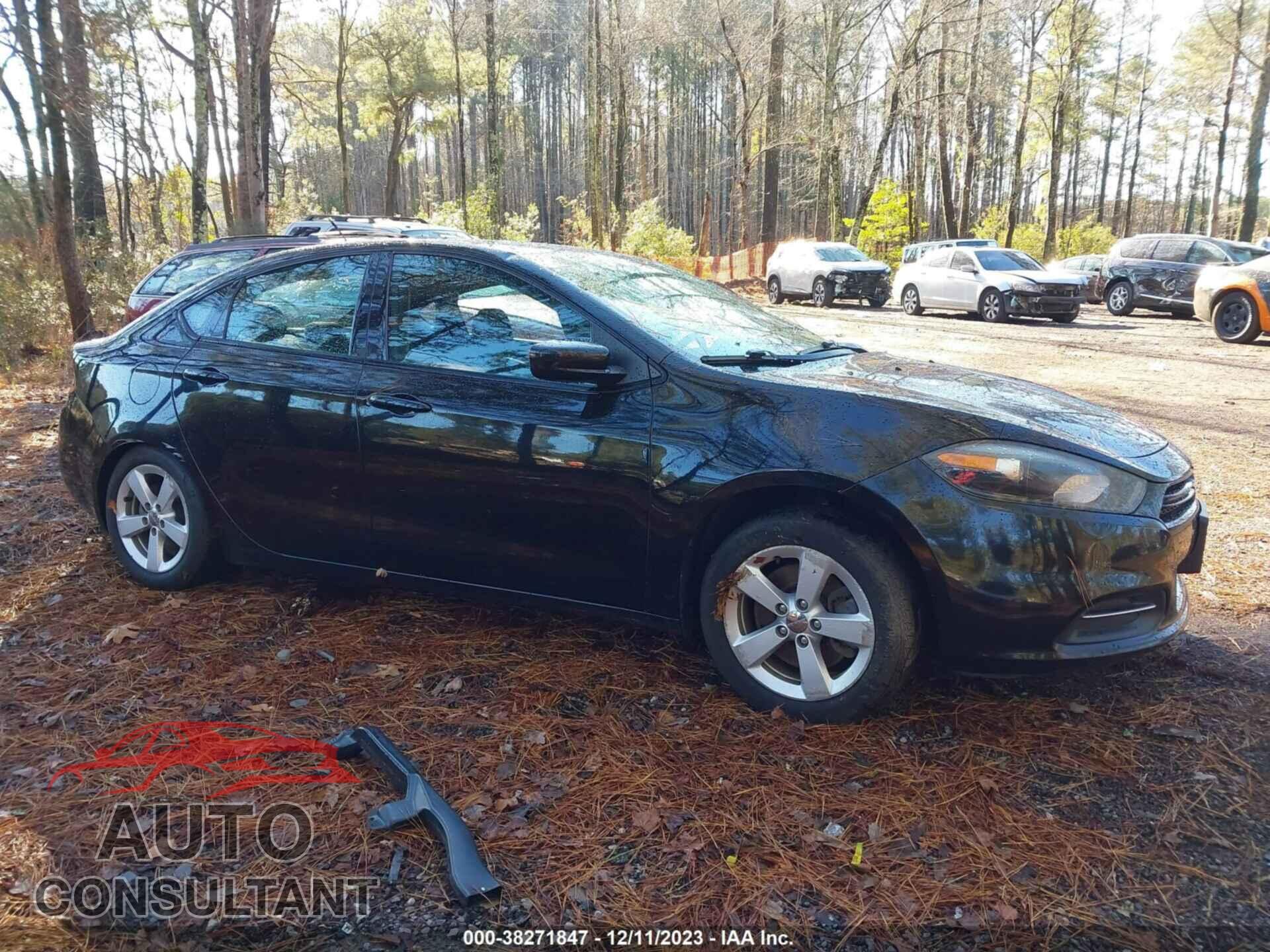 DODGE DART 2015 - 1C3CDFBB3FD407609